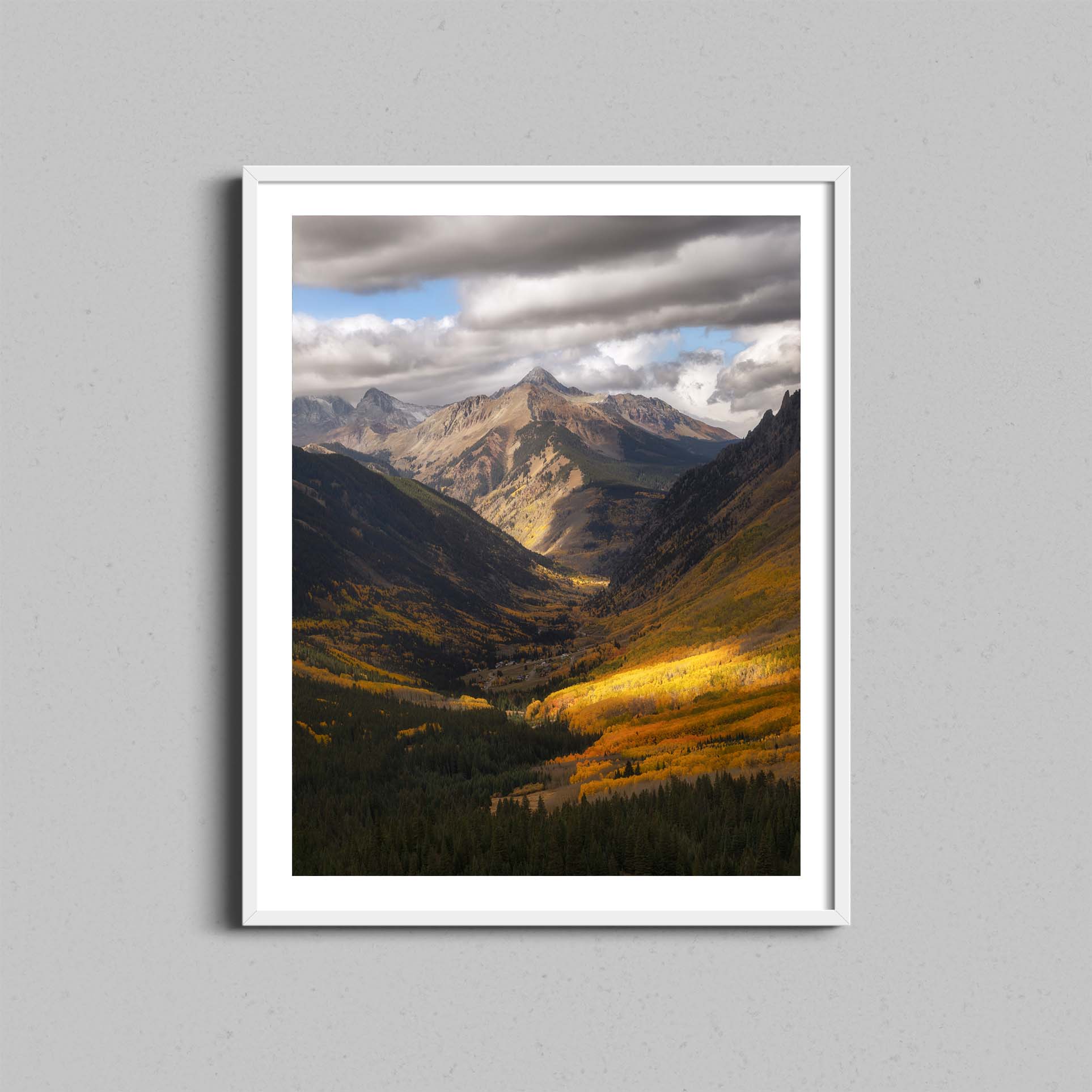 Colorado Autumn Overlook Print