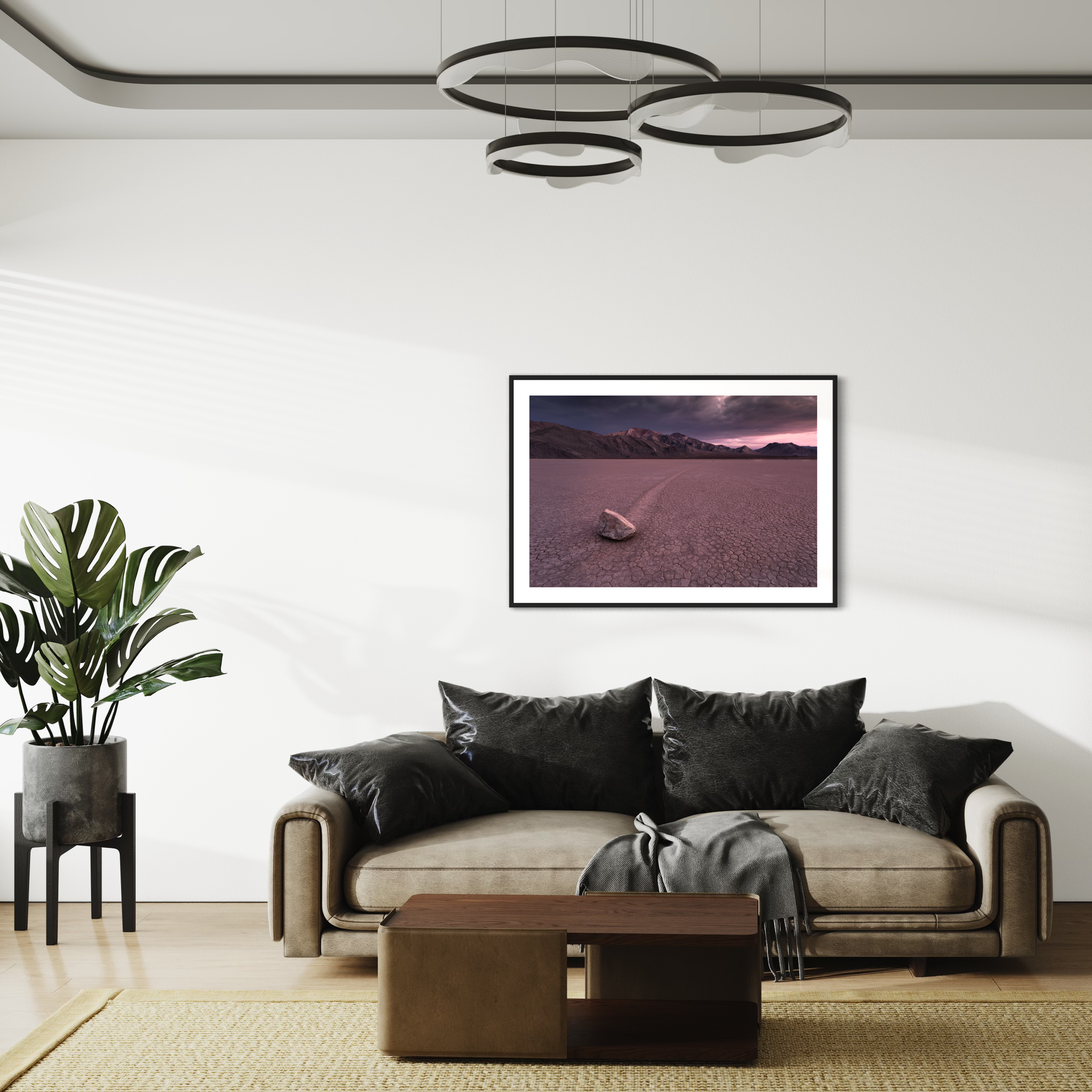 Death Valley Sailing Stone Print