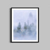 Misty Forest Print