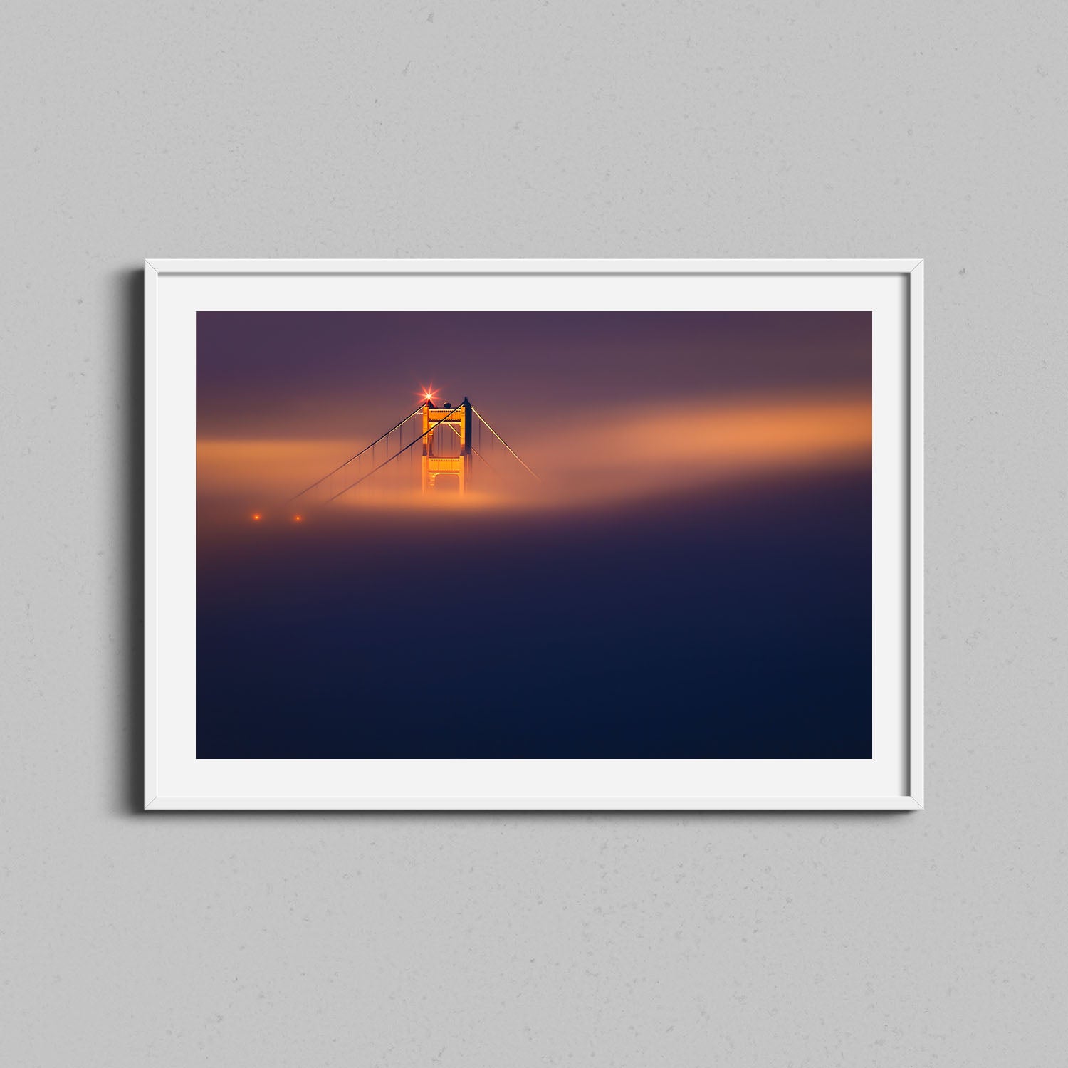 Golden Gate Fog Print