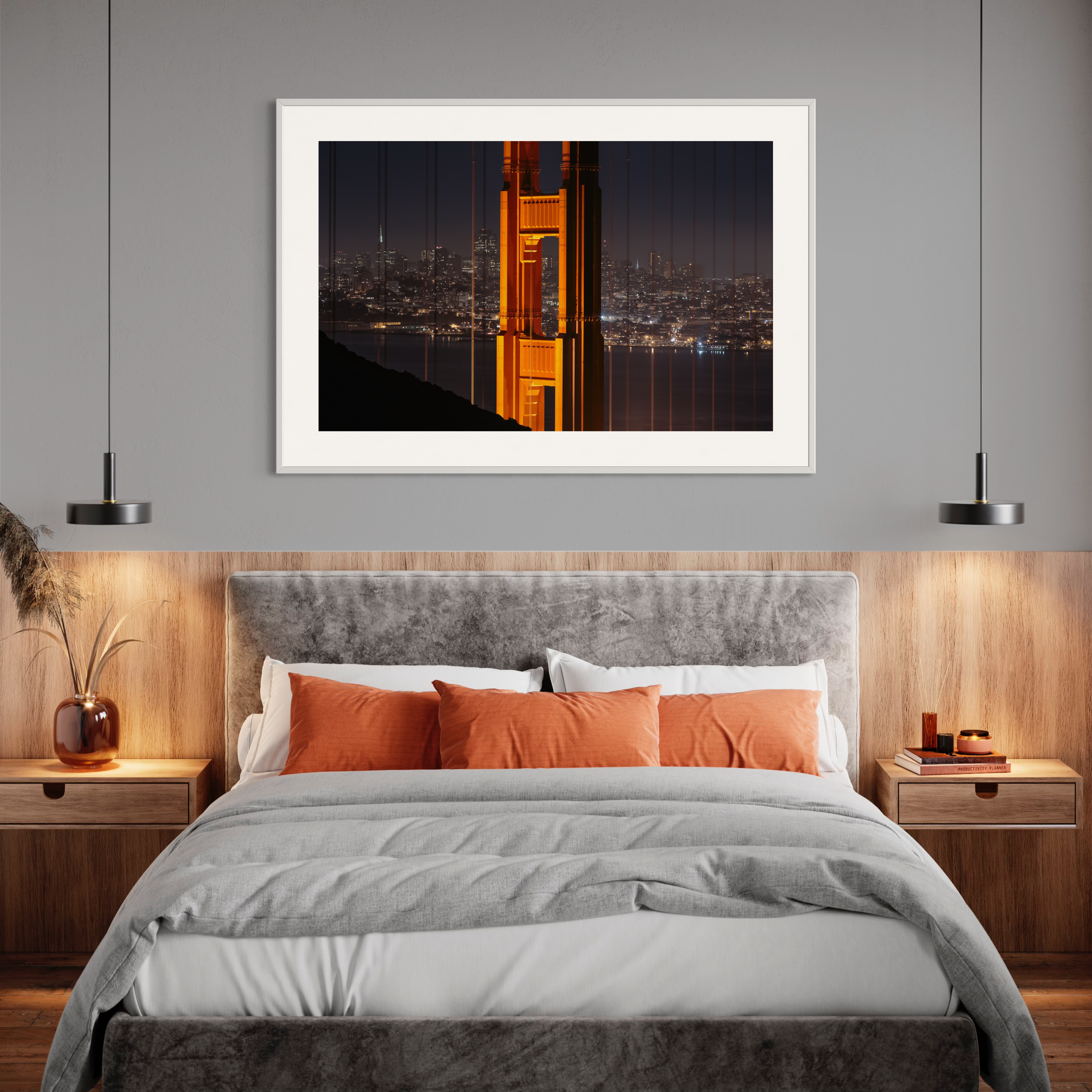 San Francisco at Night Print