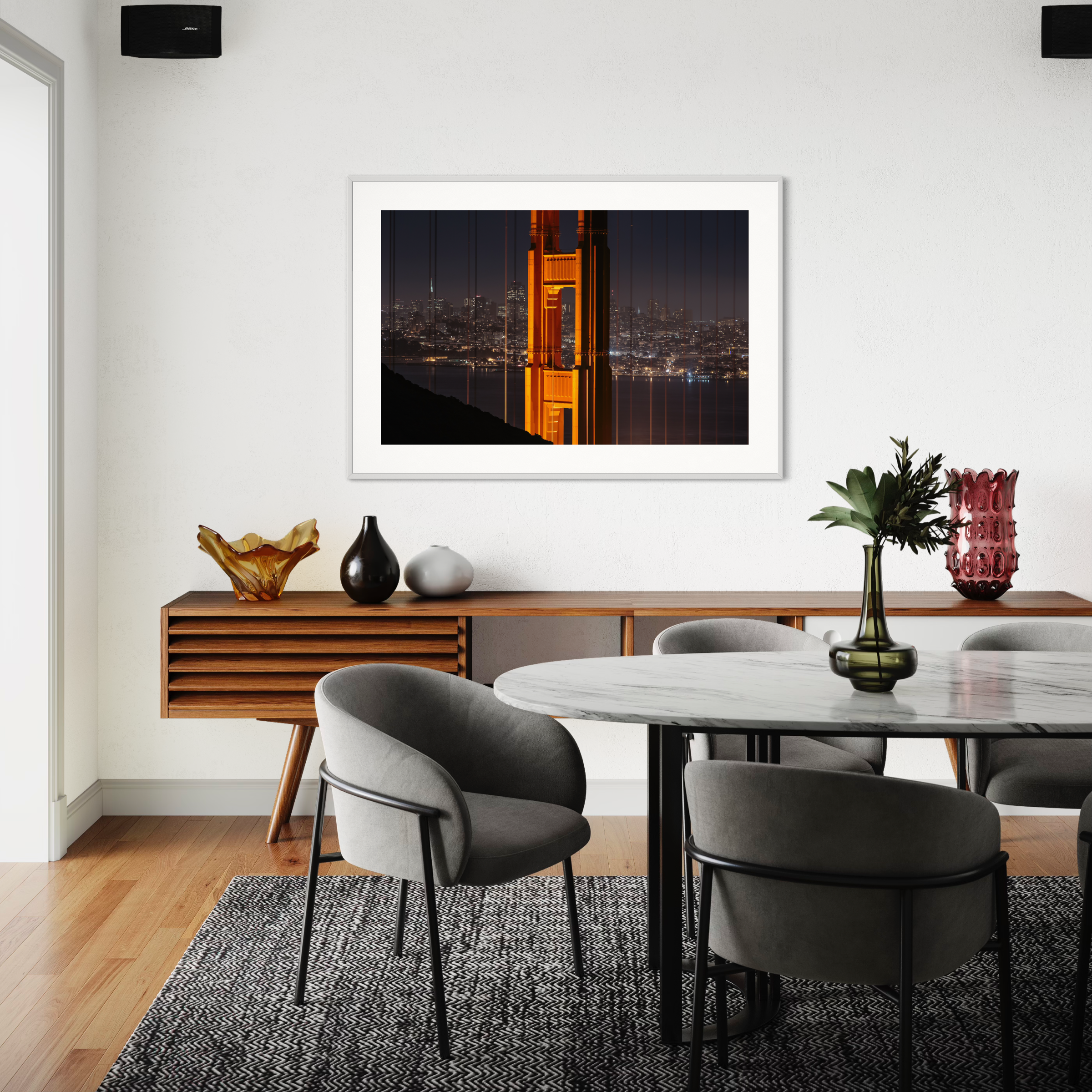 San Francisco at Night Print