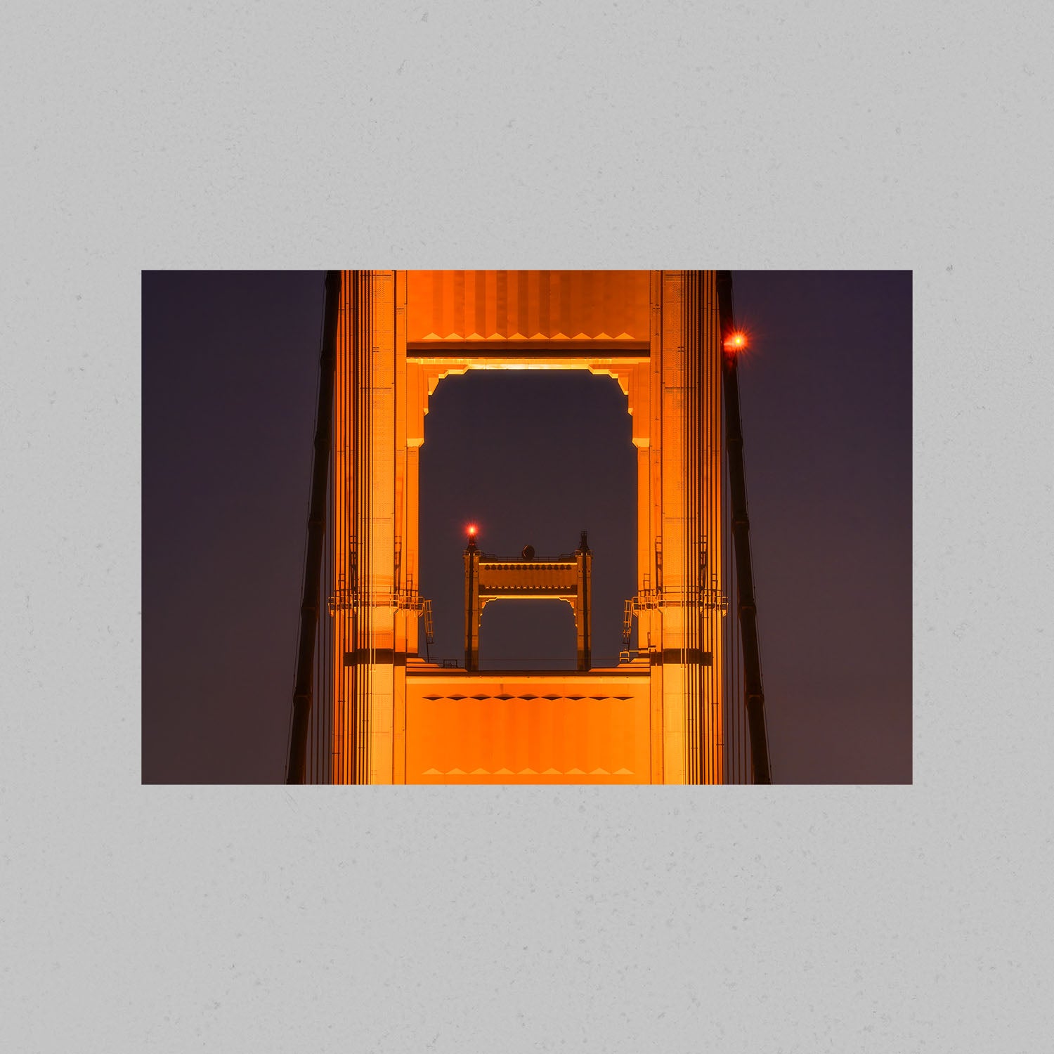 Framed Golden Gate Bridge Print