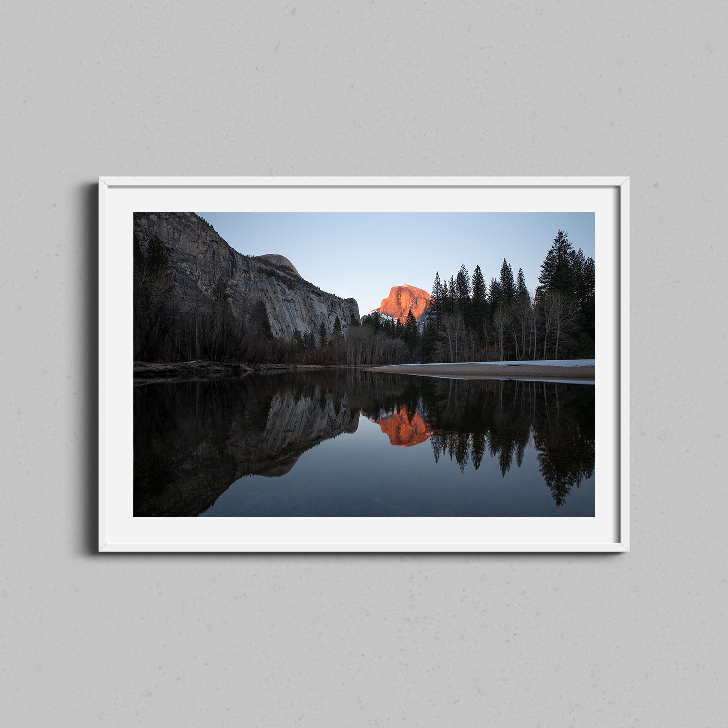 Half Dome Sunset Print