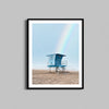 Rainbow Lifeguard Tower, Southern California