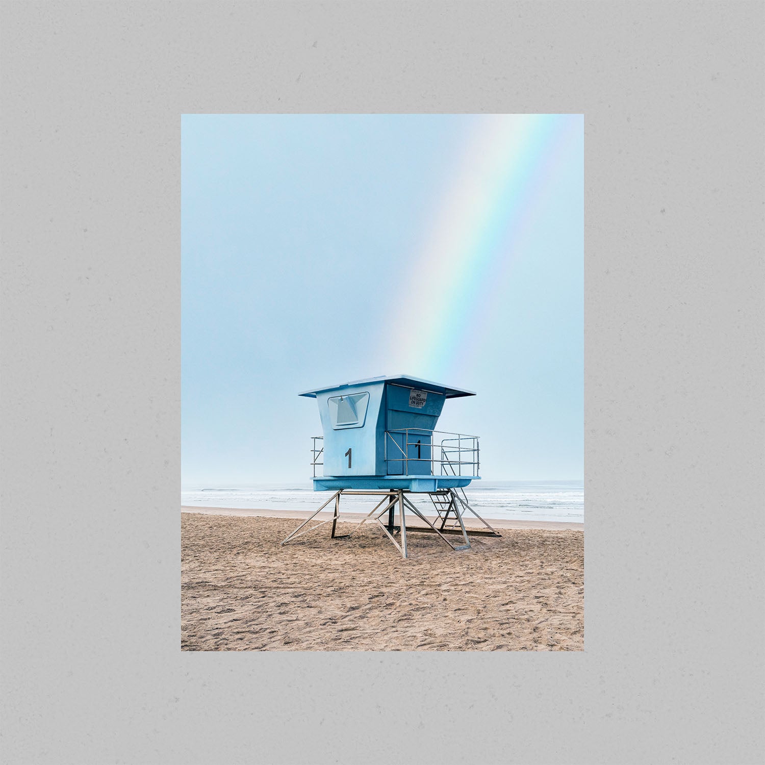 Rainbow Lifeguard Tower, Southern California