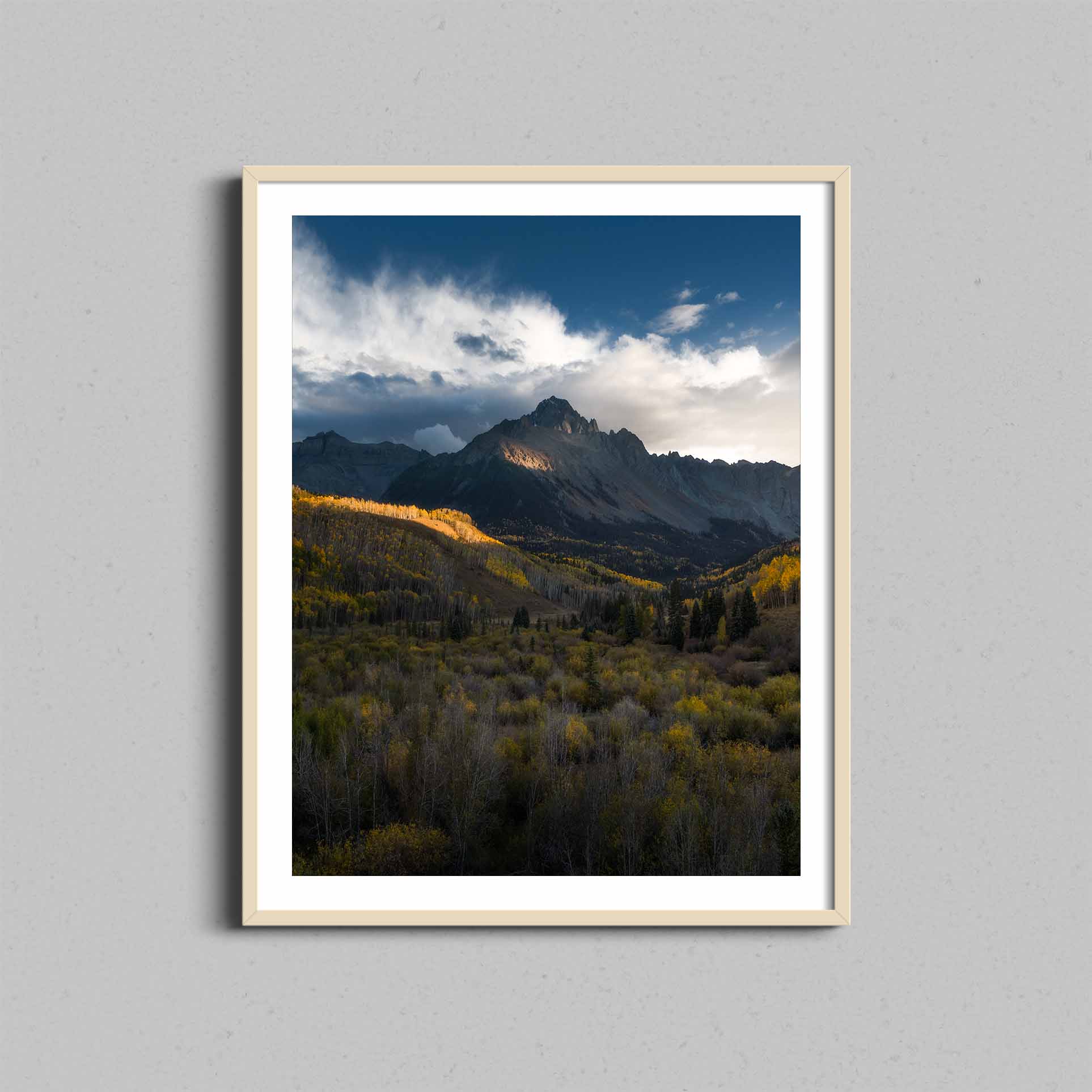 Mount Sneffels Storm Print