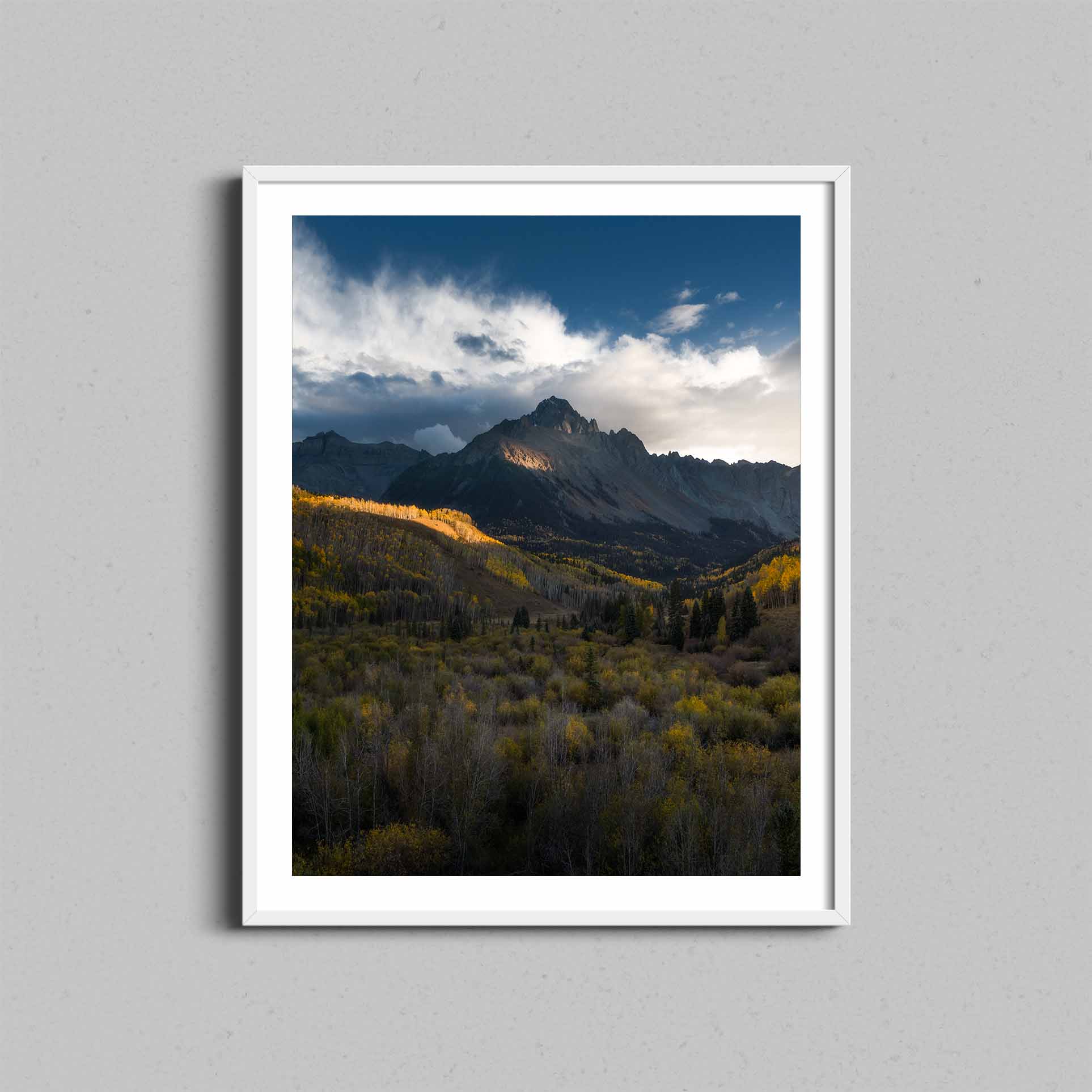 Mount Sneffels Storm Print