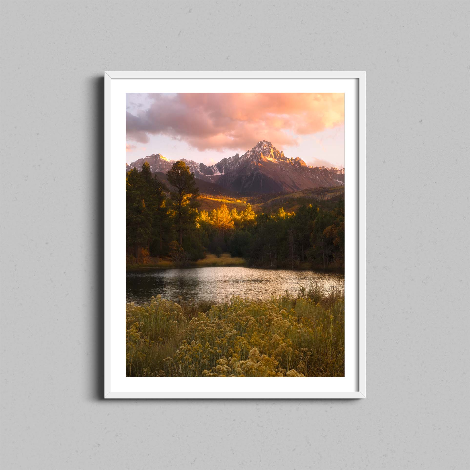 Mount Sneffels Pond Print