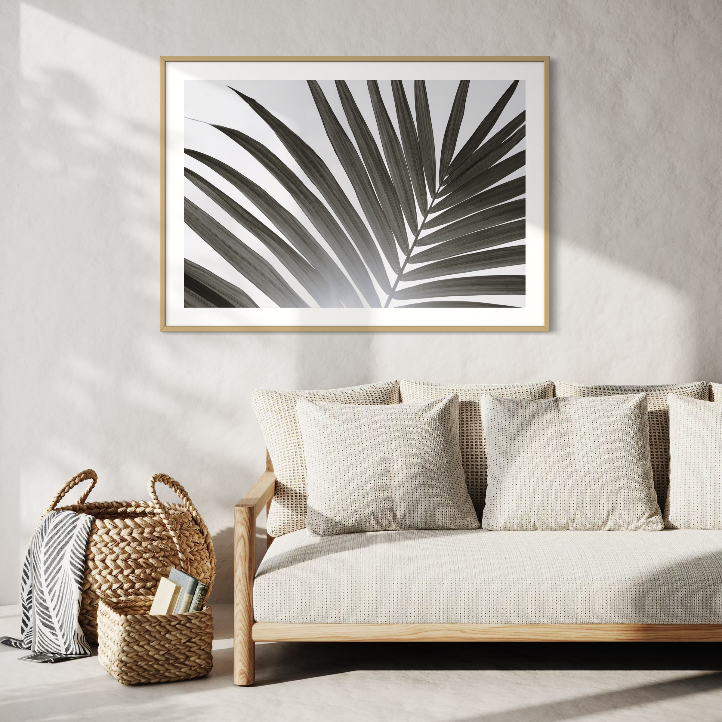 Palm Leaf Print