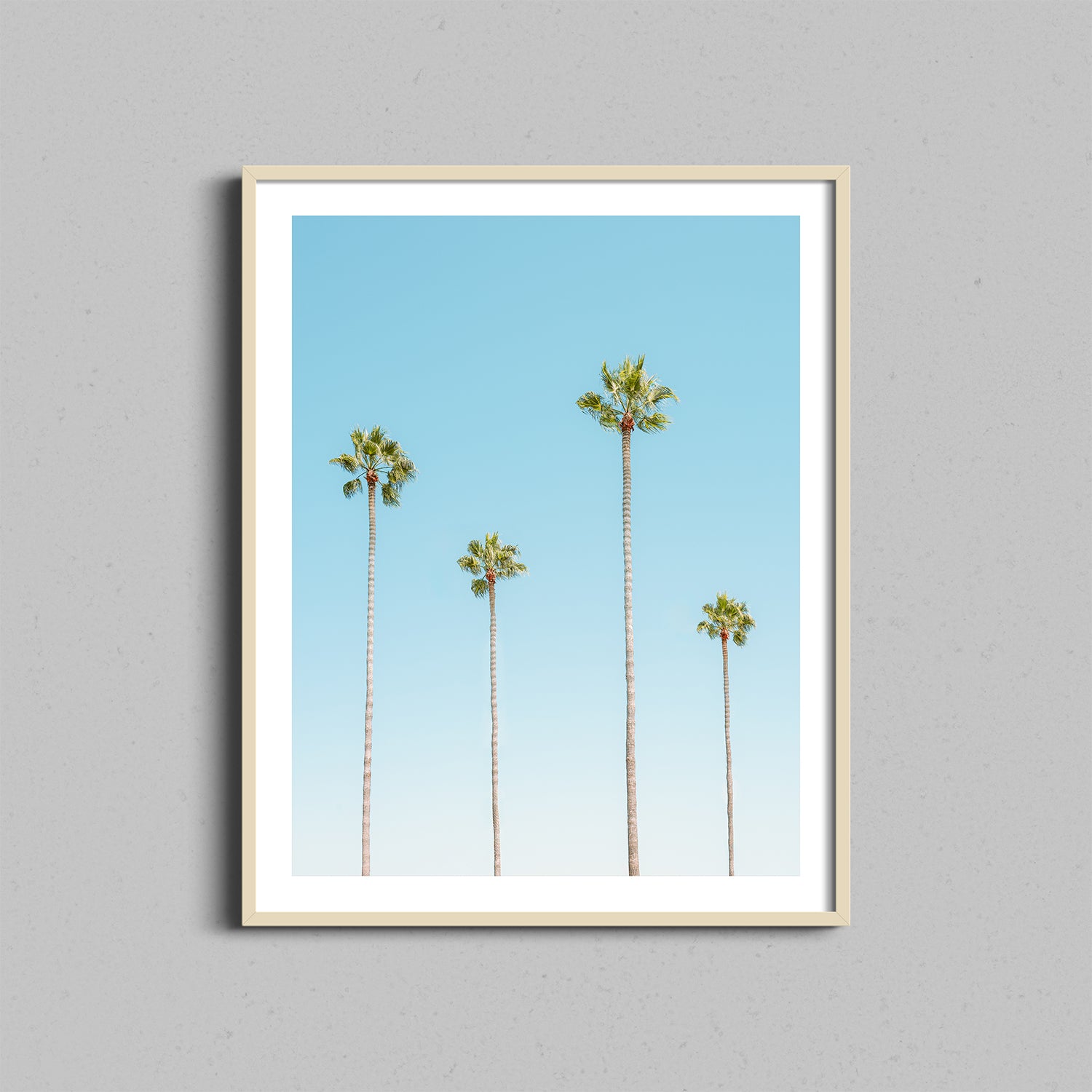 Four Palm Trees