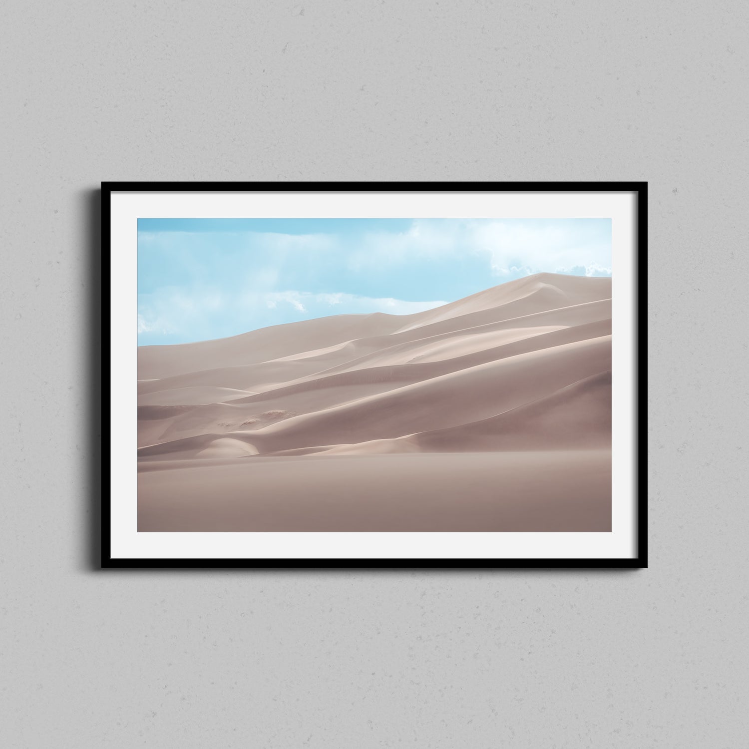 Pastel Sand Dunes Print
