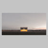 A panoramic photo of the Prada Marfa storein Marfa, Texas.