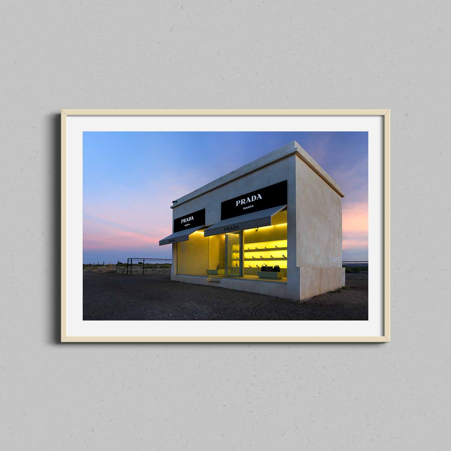 Prada Marfa Print