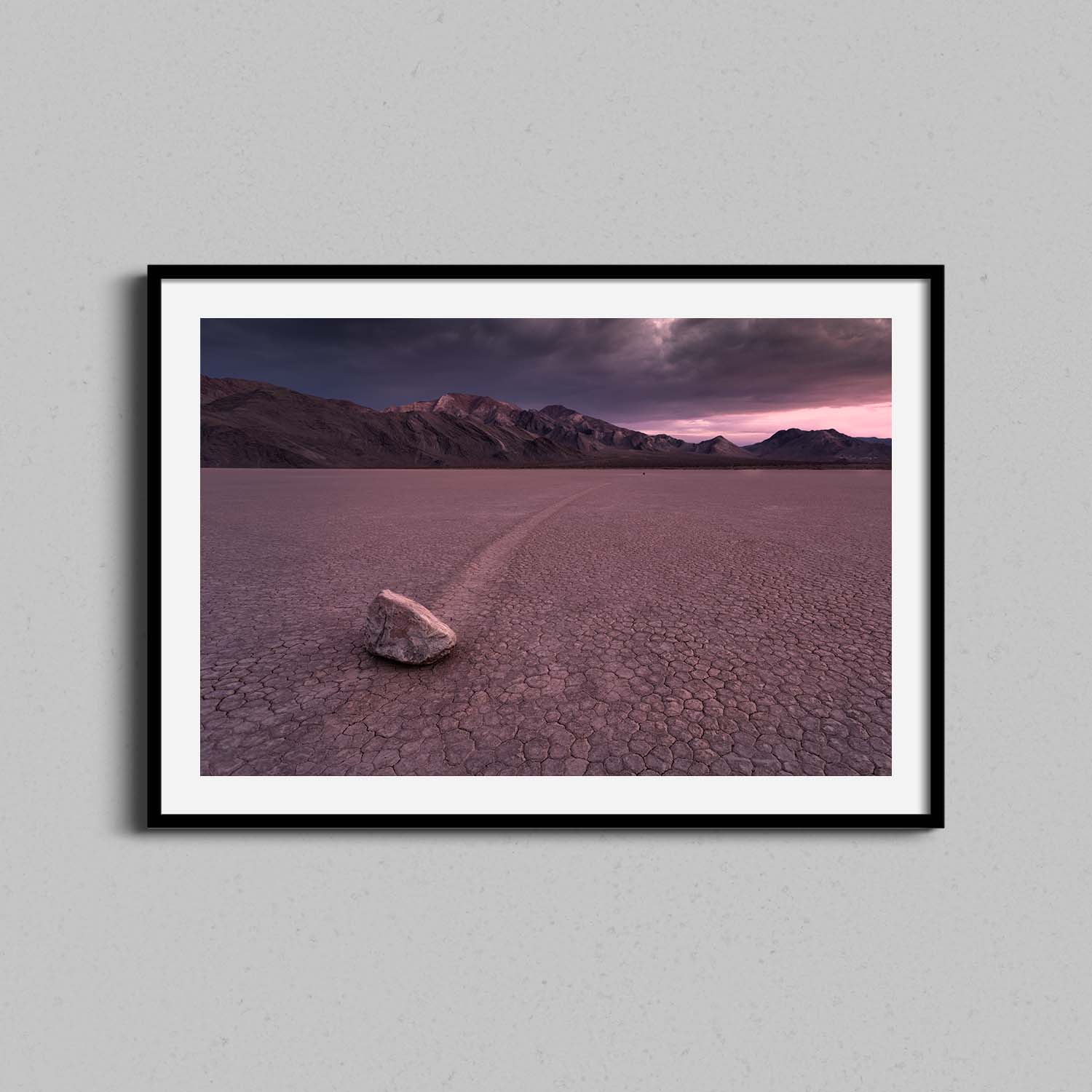 Death Valley Sailing Stone Print