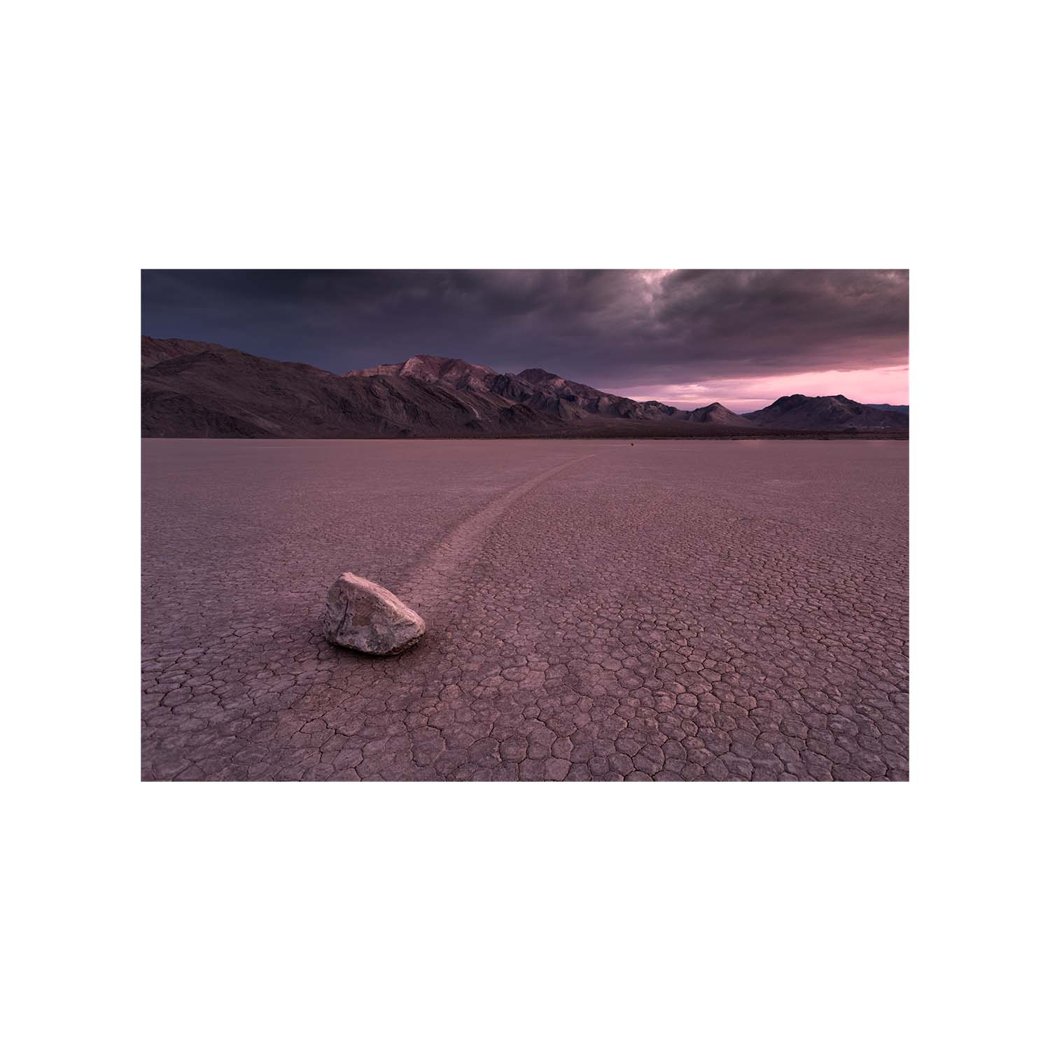 Death Valley Sailing Stone Print