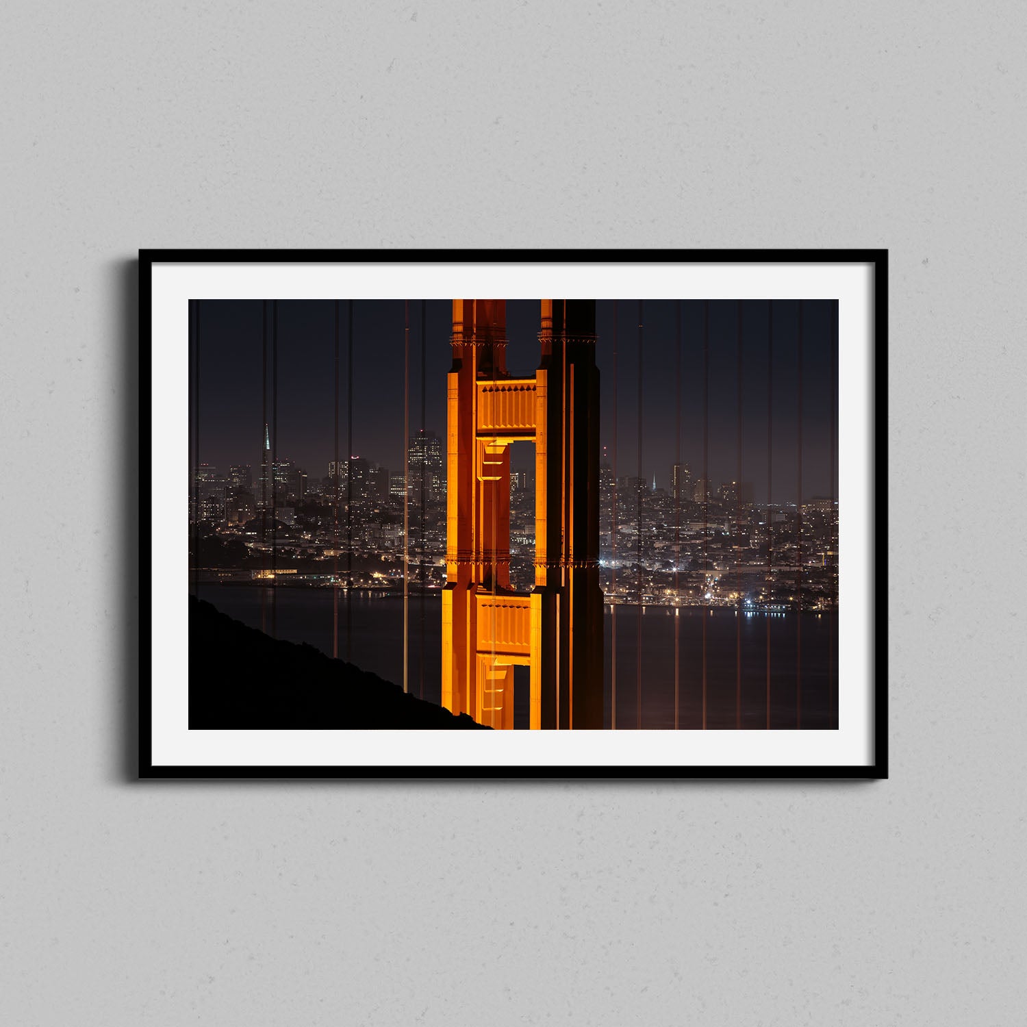San Francisco at Night Print