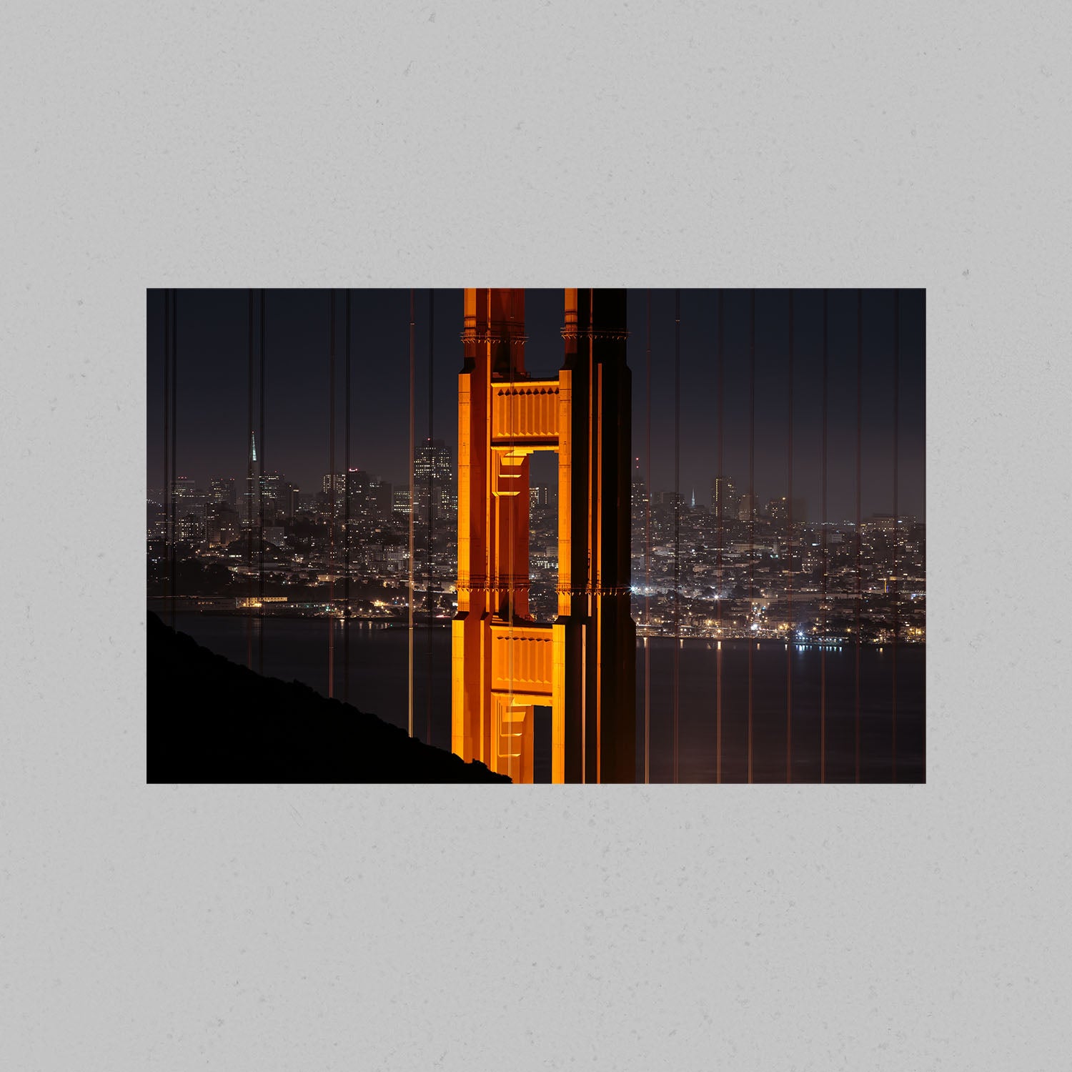 San Francisco at Night Print