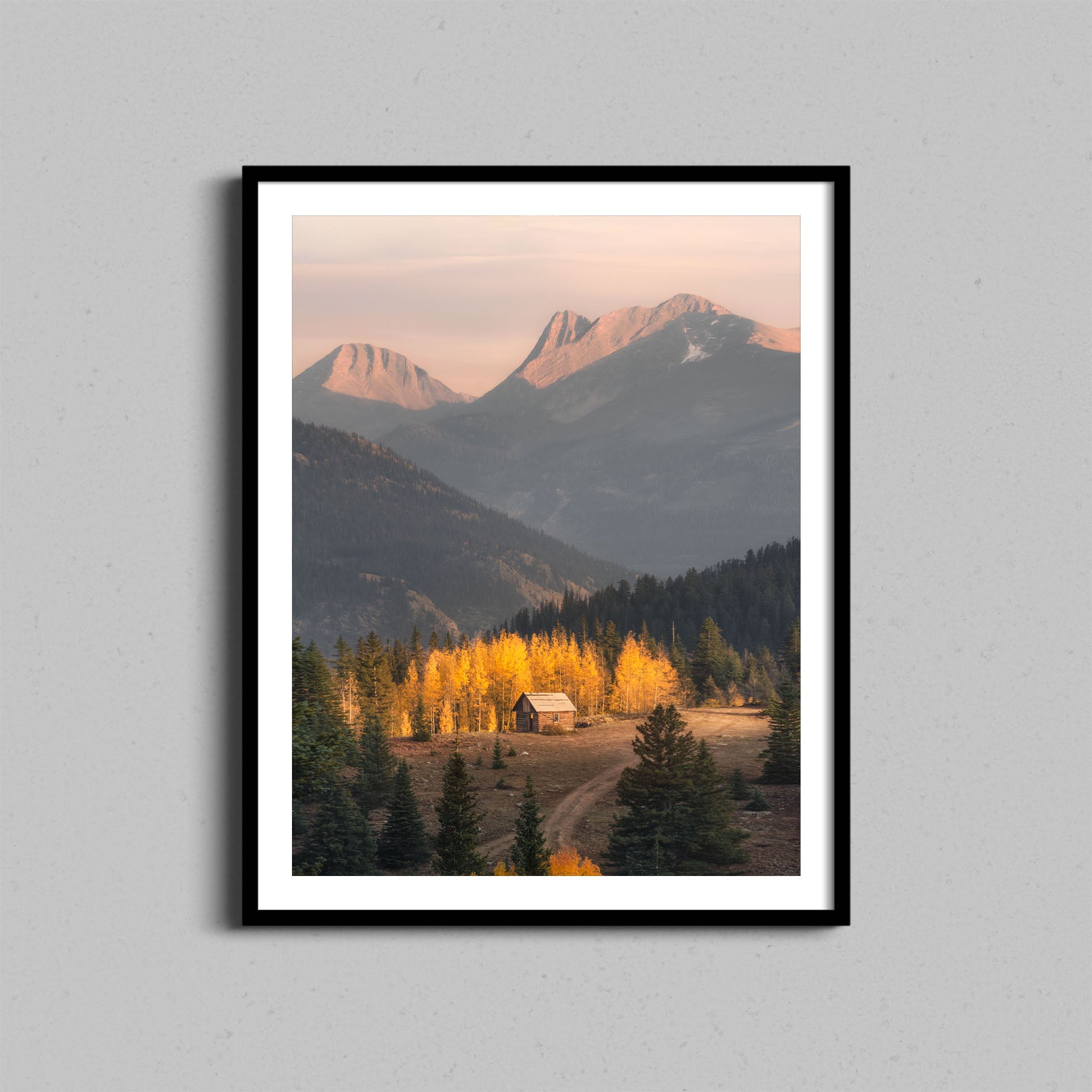 Colorado Cozy Cabin Print