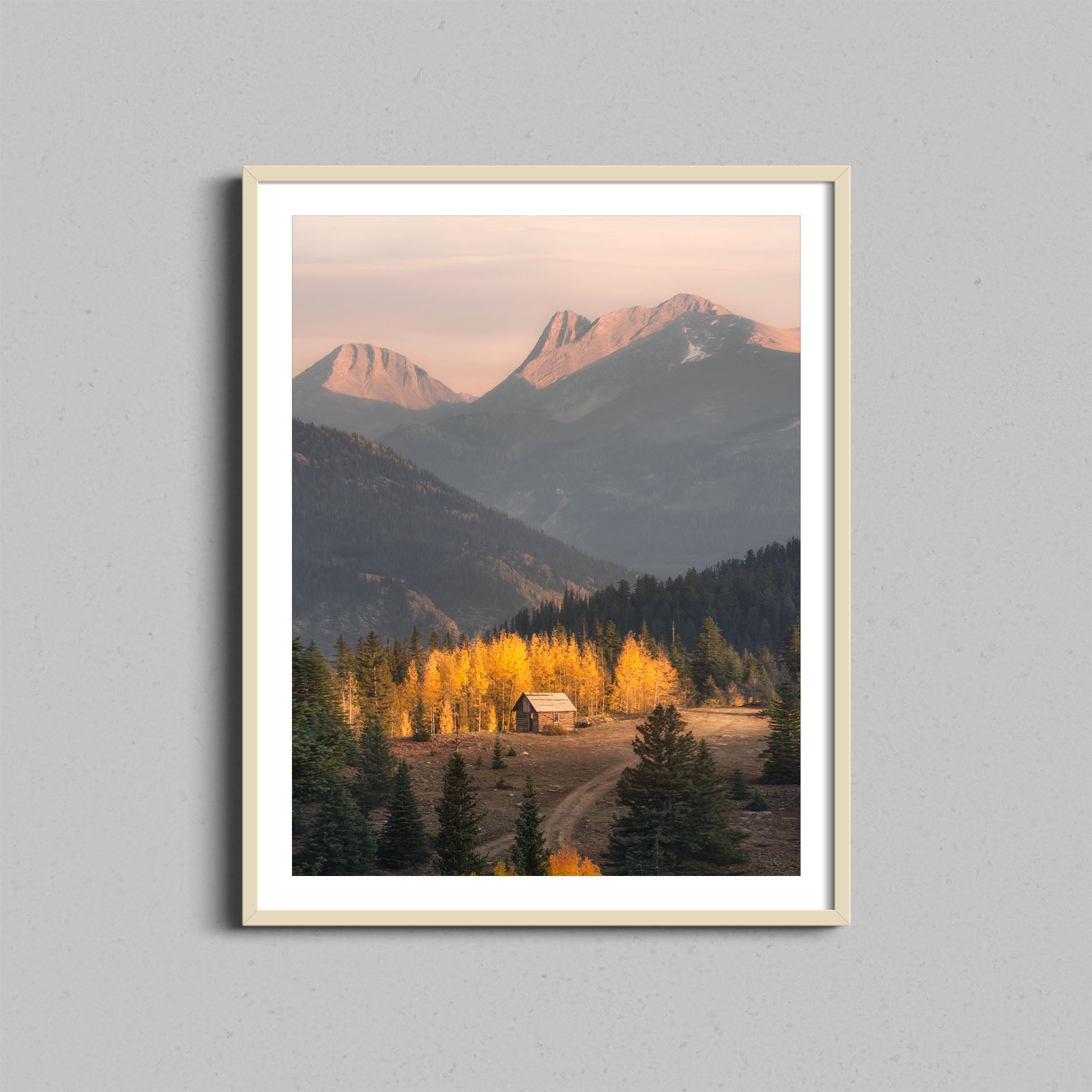 Colorado Cozy Cabin Print