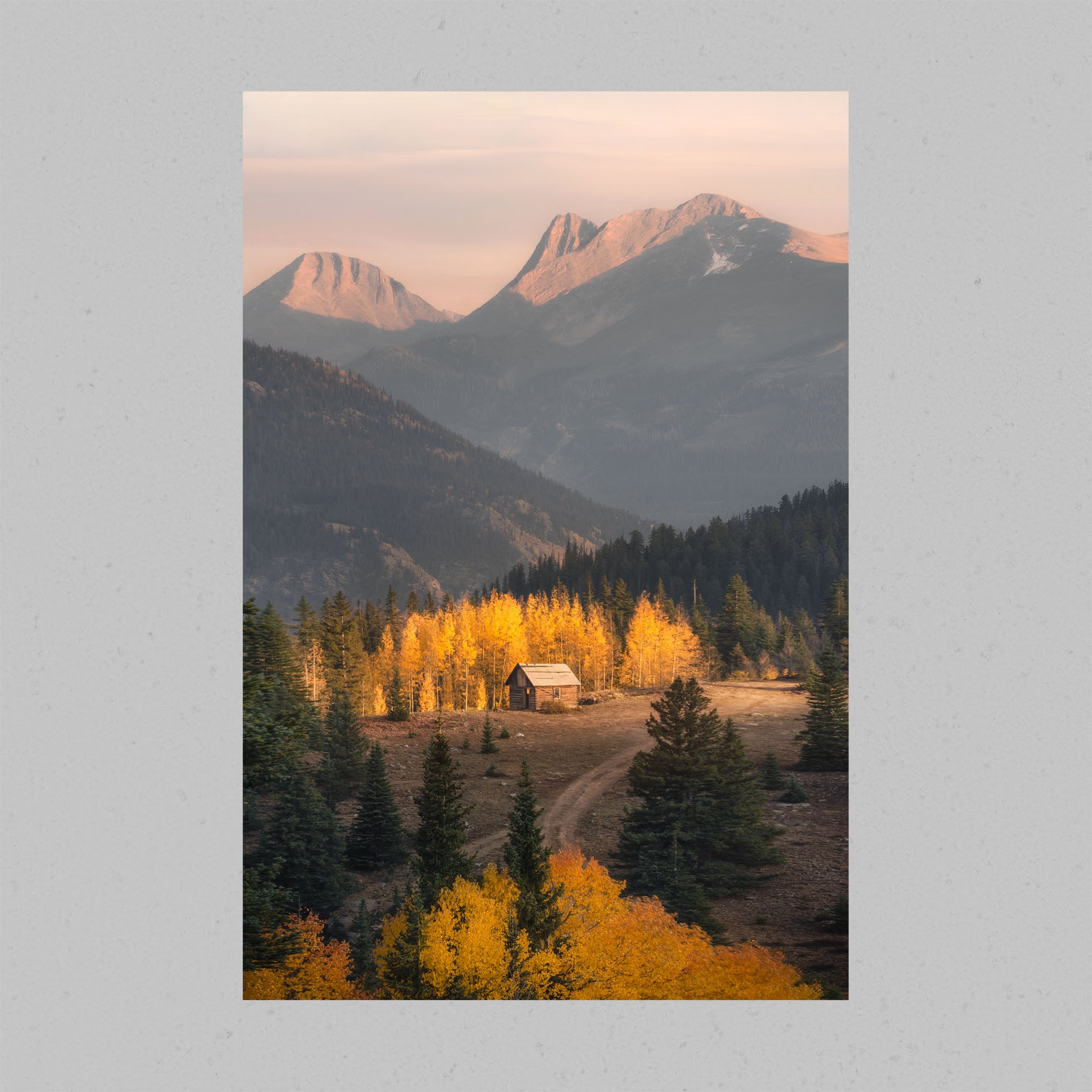 Colorado Cozy Cabin Print