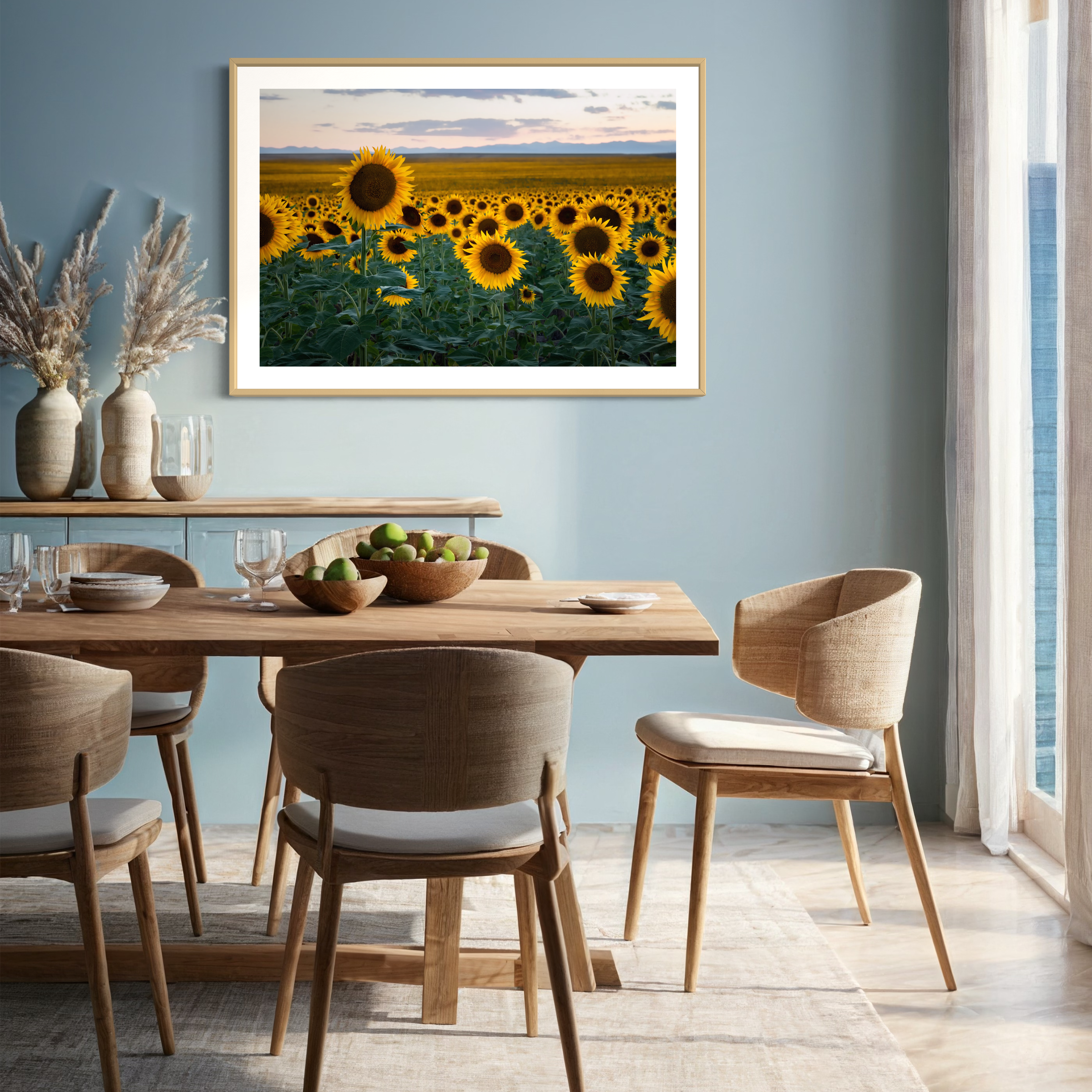 Spring Sunflowers Print