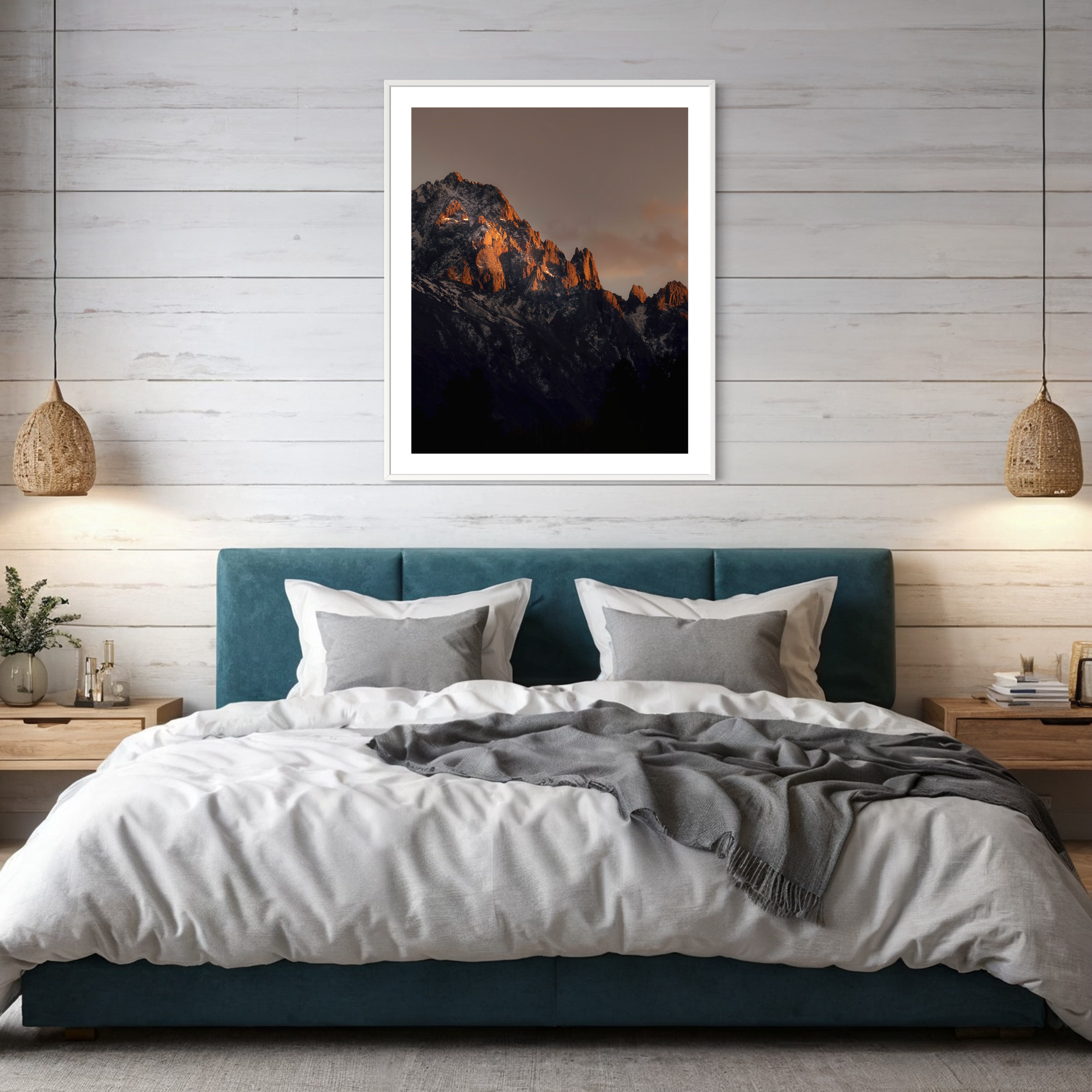 Mount Sneffels Sunset Light Print