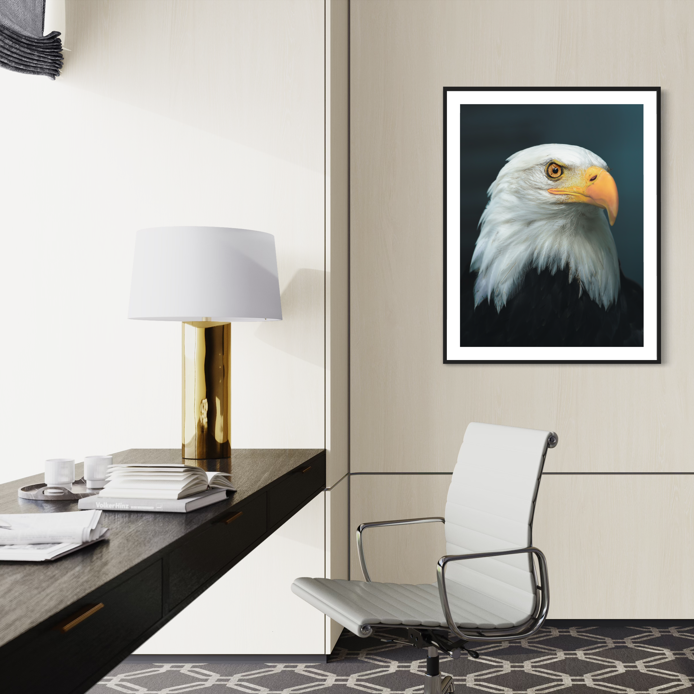 Bald Eagle Portrait Print