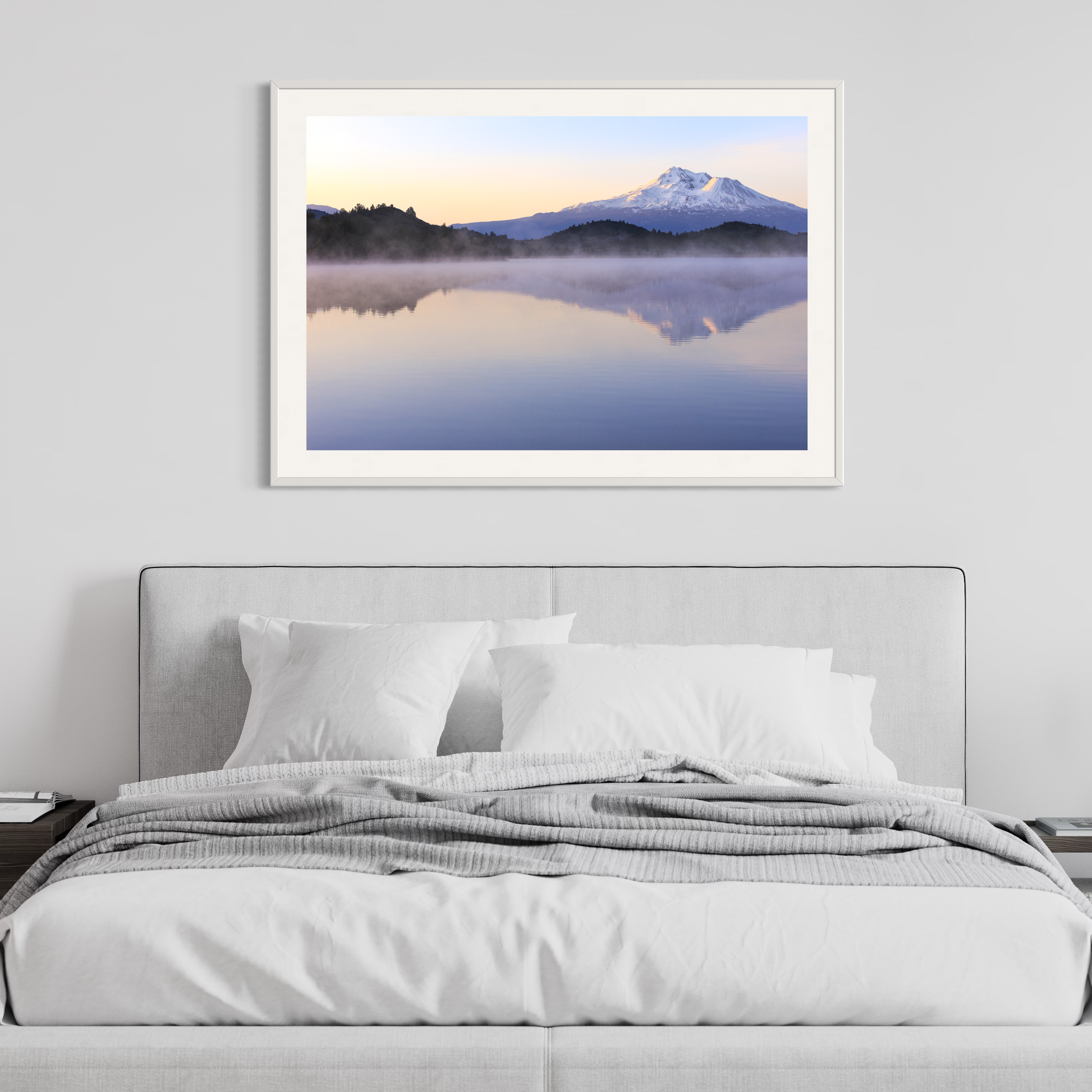 Mount Shasta Reflection Print