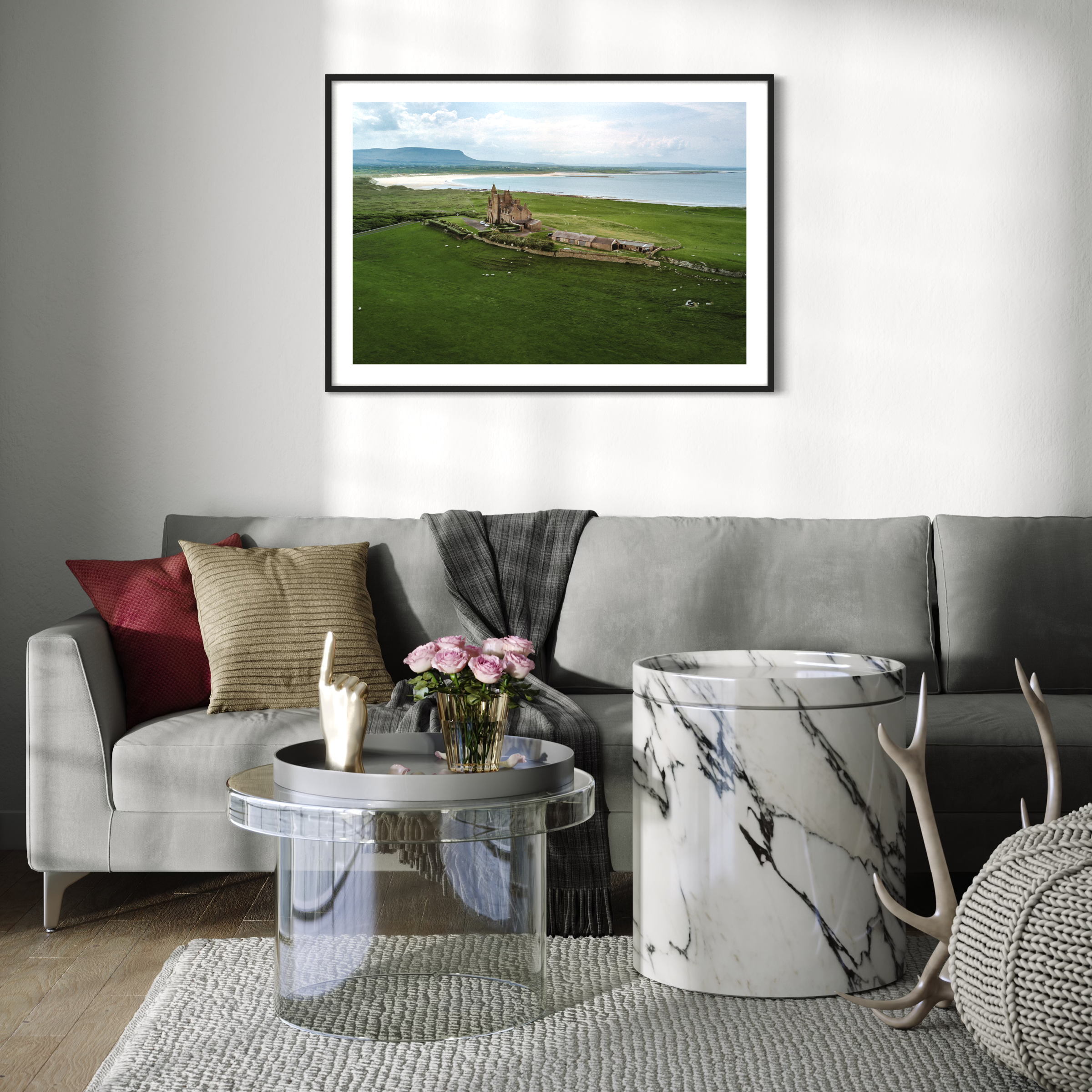 Classiebawn Castle Ireland Print