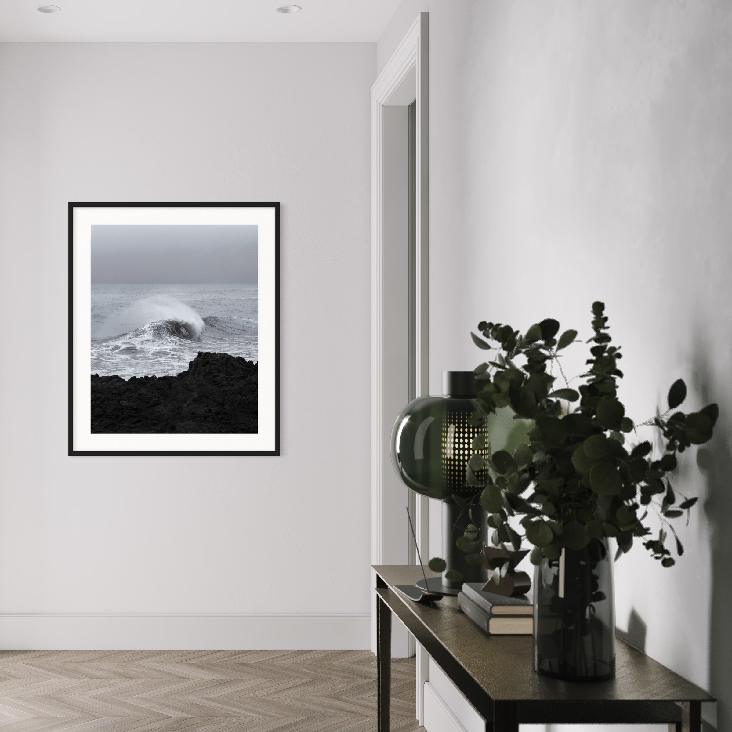 Solo Crashing Wave Print