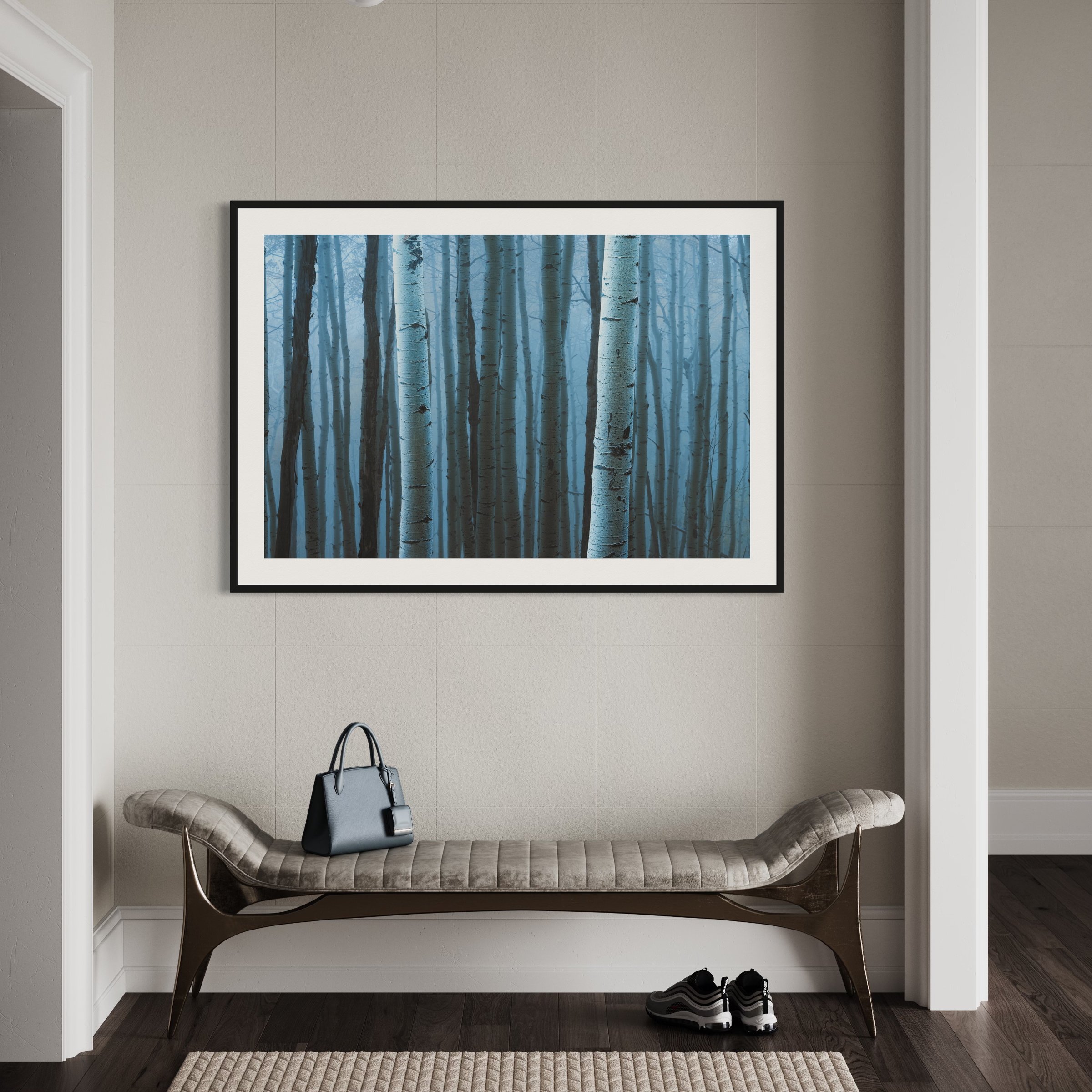 Dense Aspen Forest Print