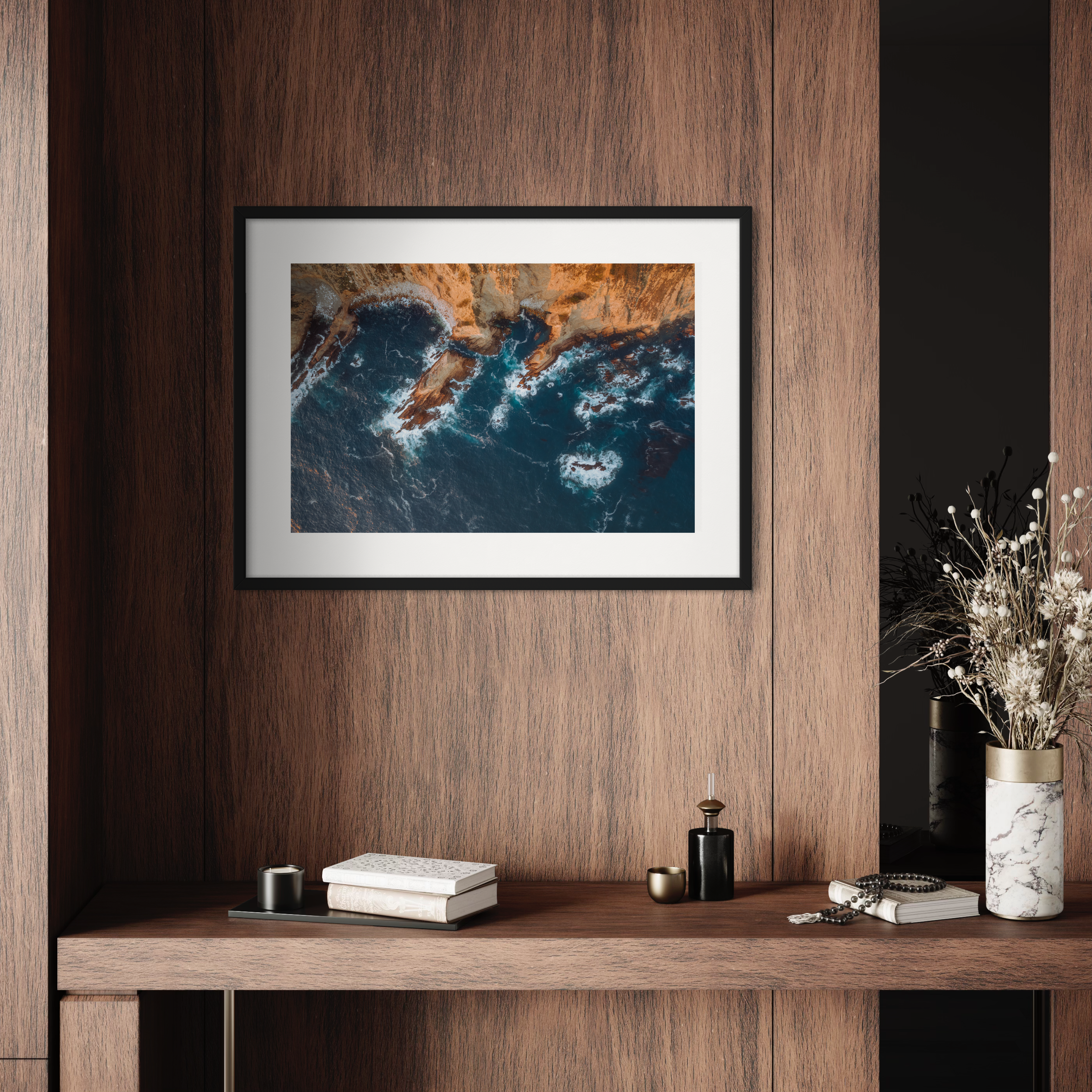 Land Meets Sea Print