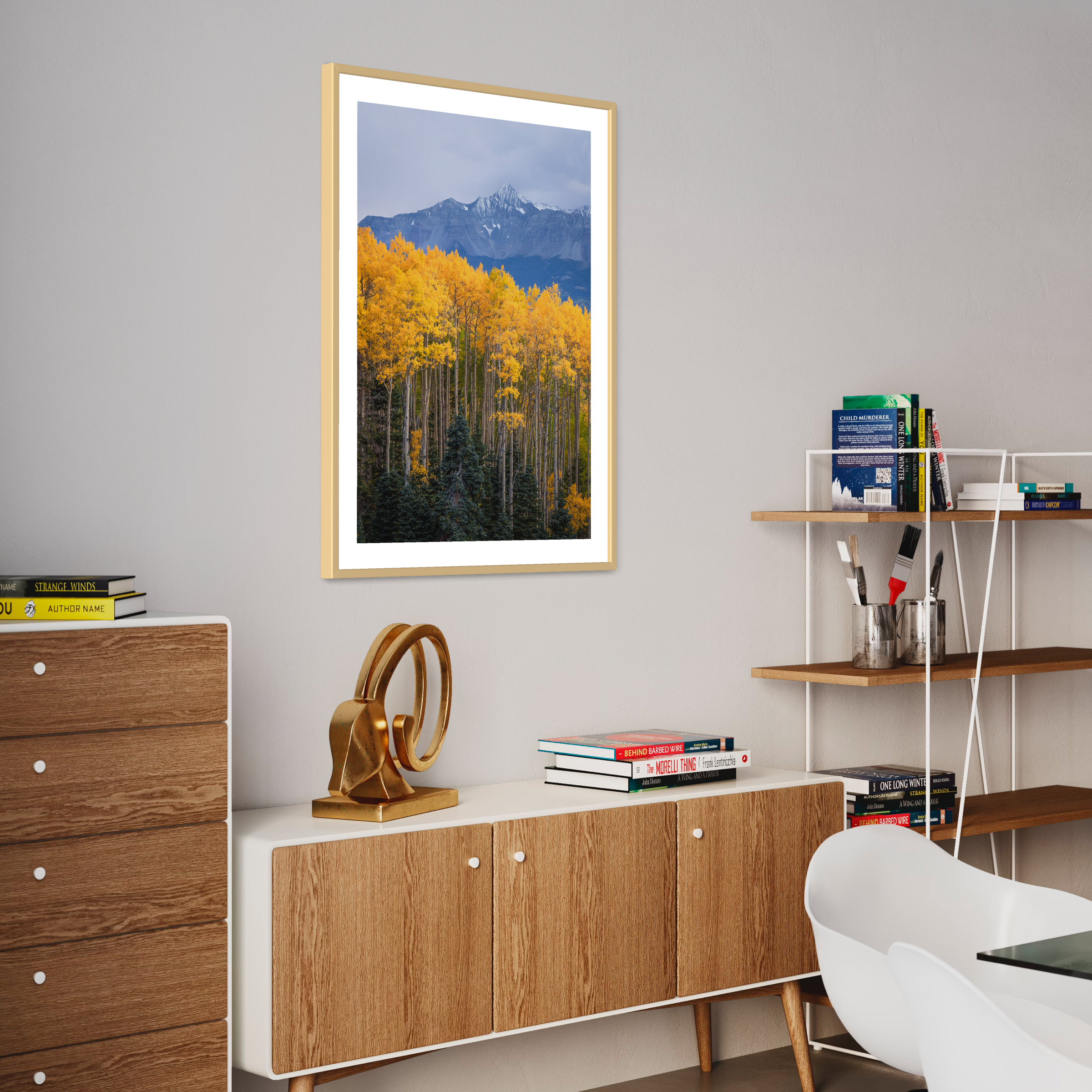 Wilson Peak Autumn Print