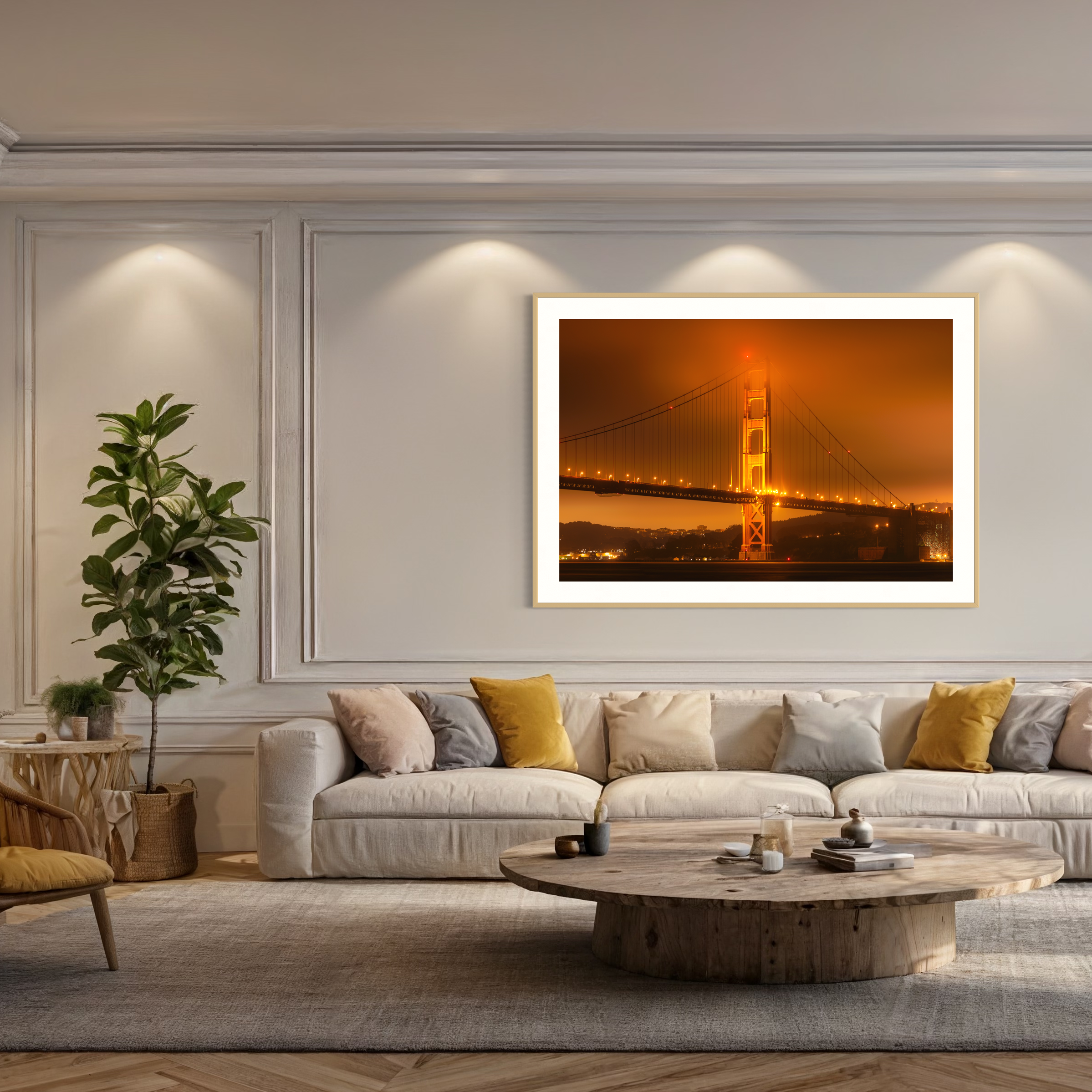 Kirby Cove Golden Gate Print