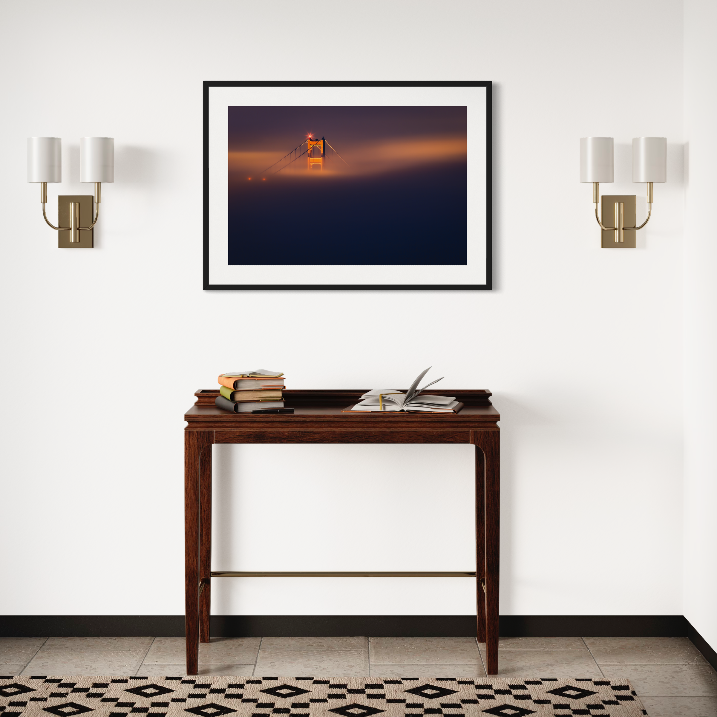 Golden Gate Fog Print