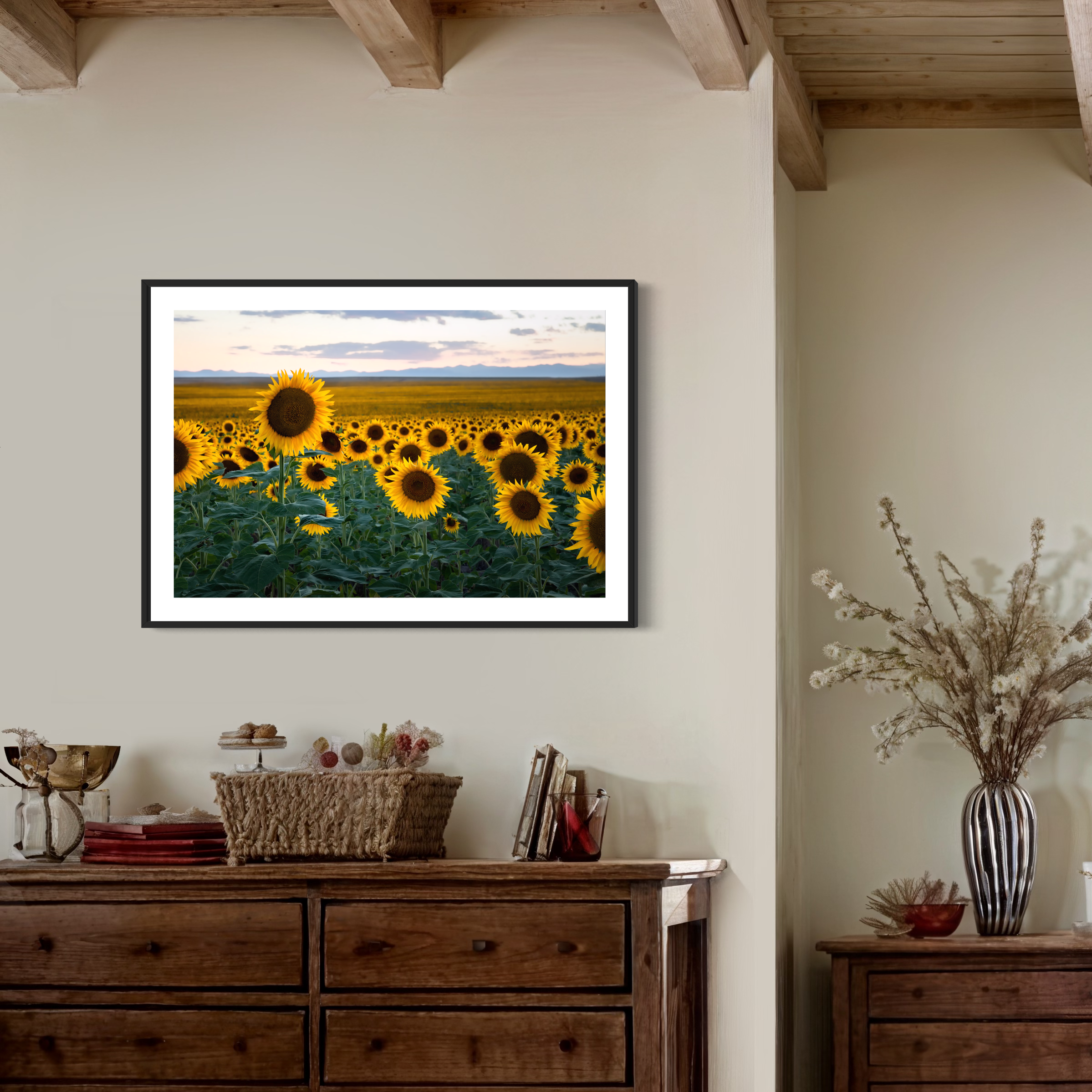 Spring Sunflowers Print