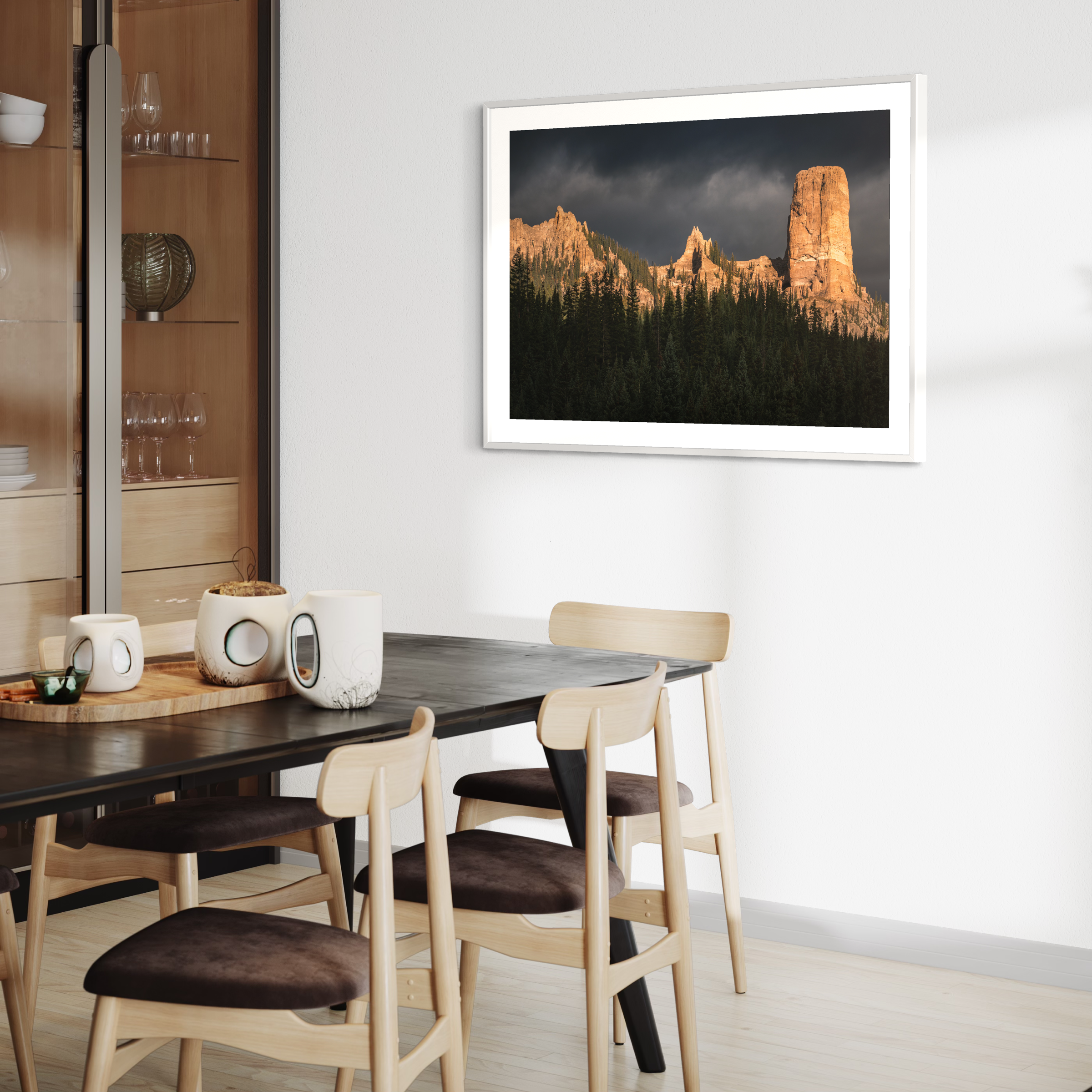 Chimney Rock Sunrise Print