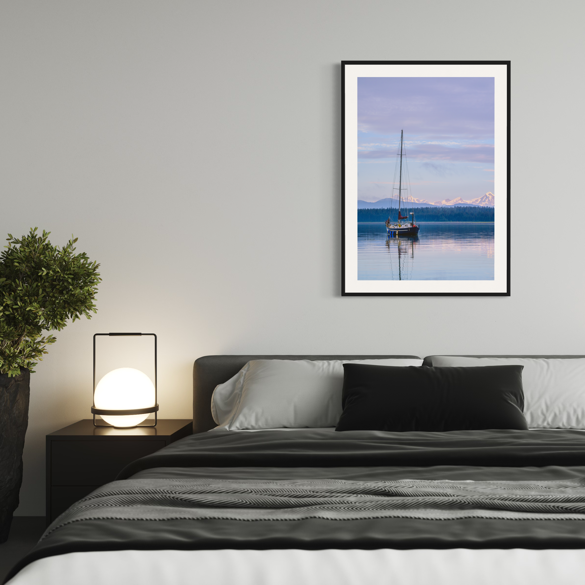 Sailboat Reflection Print