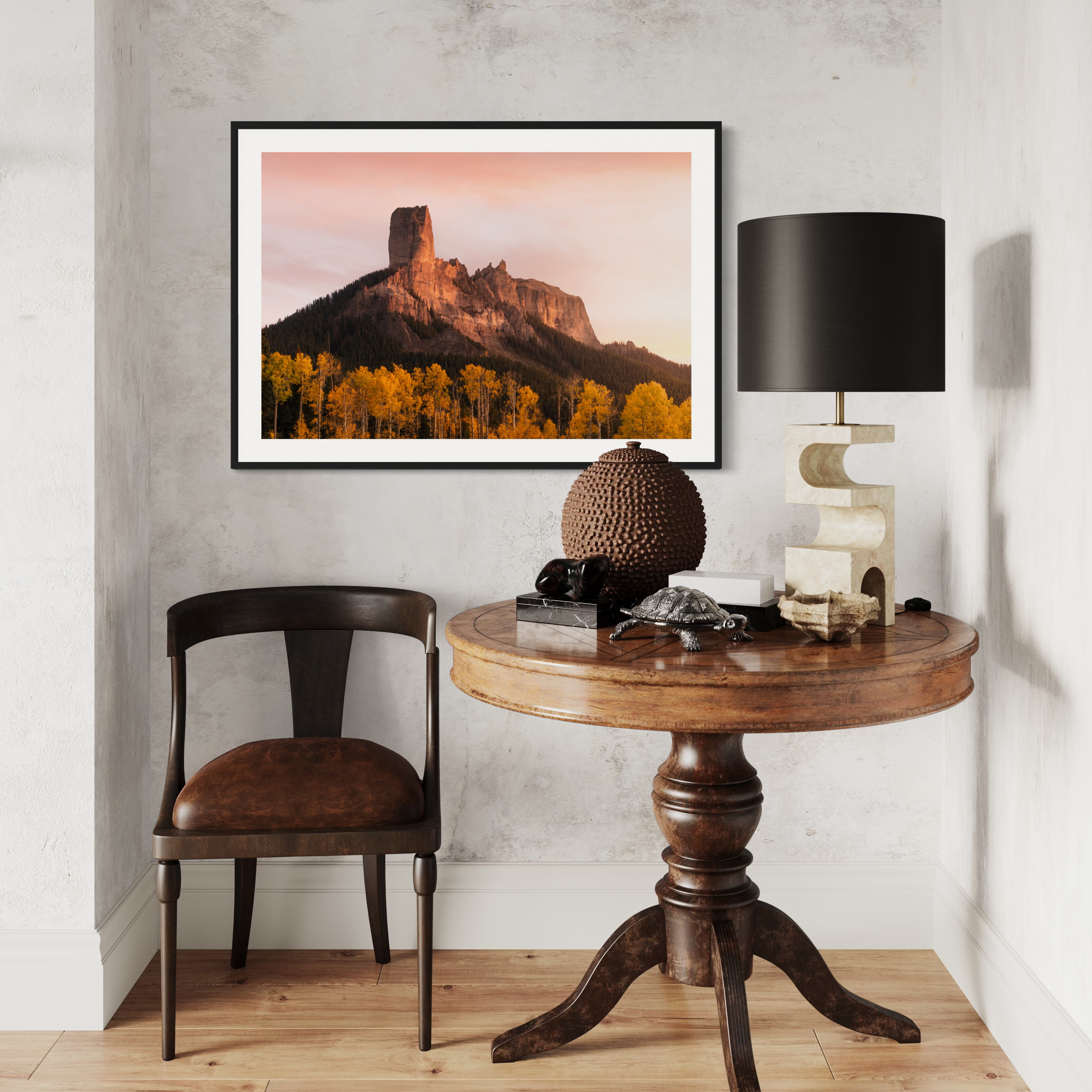 Chimney Rock Sunset Print