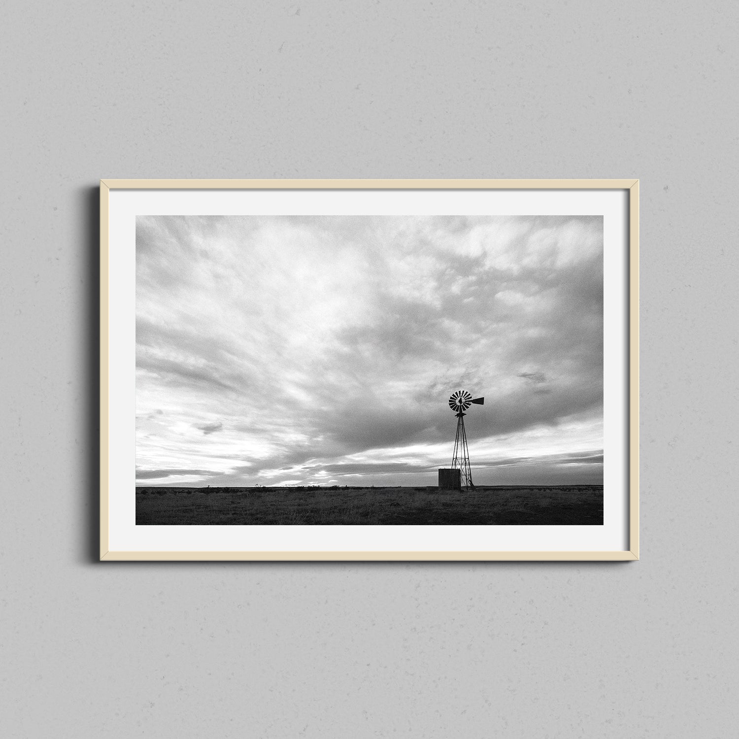 West Texas Windmill Print