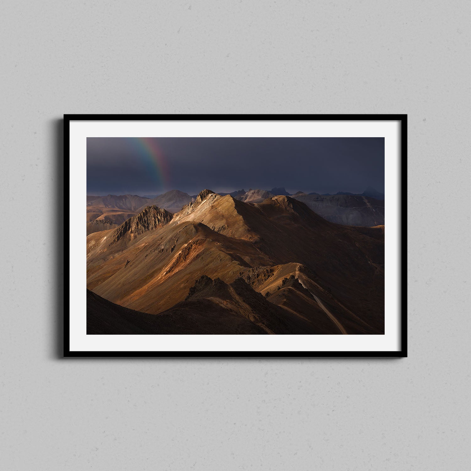 Wetterhorn Uncompahgre Rainbow Print