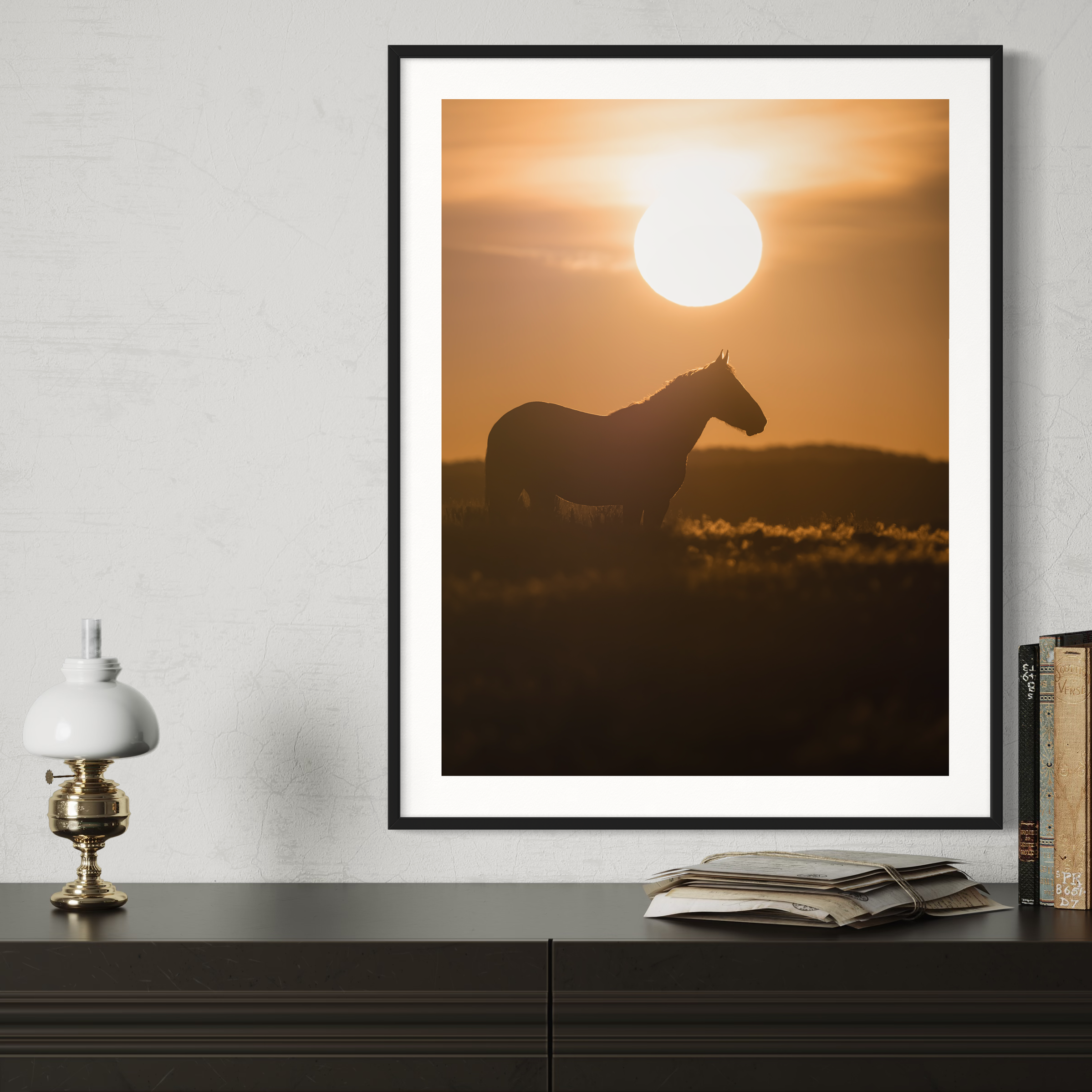 Wild Horse Sunrise Print